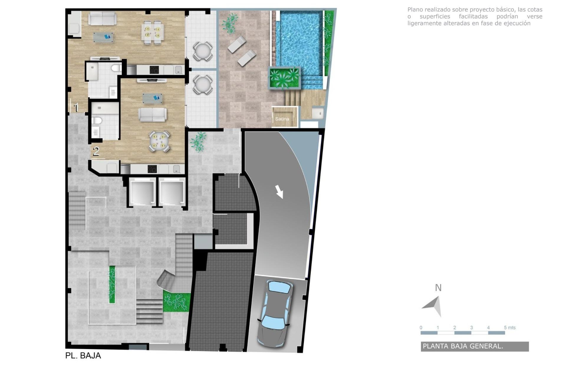 New Build - Ground floor apartment - Torrevieja