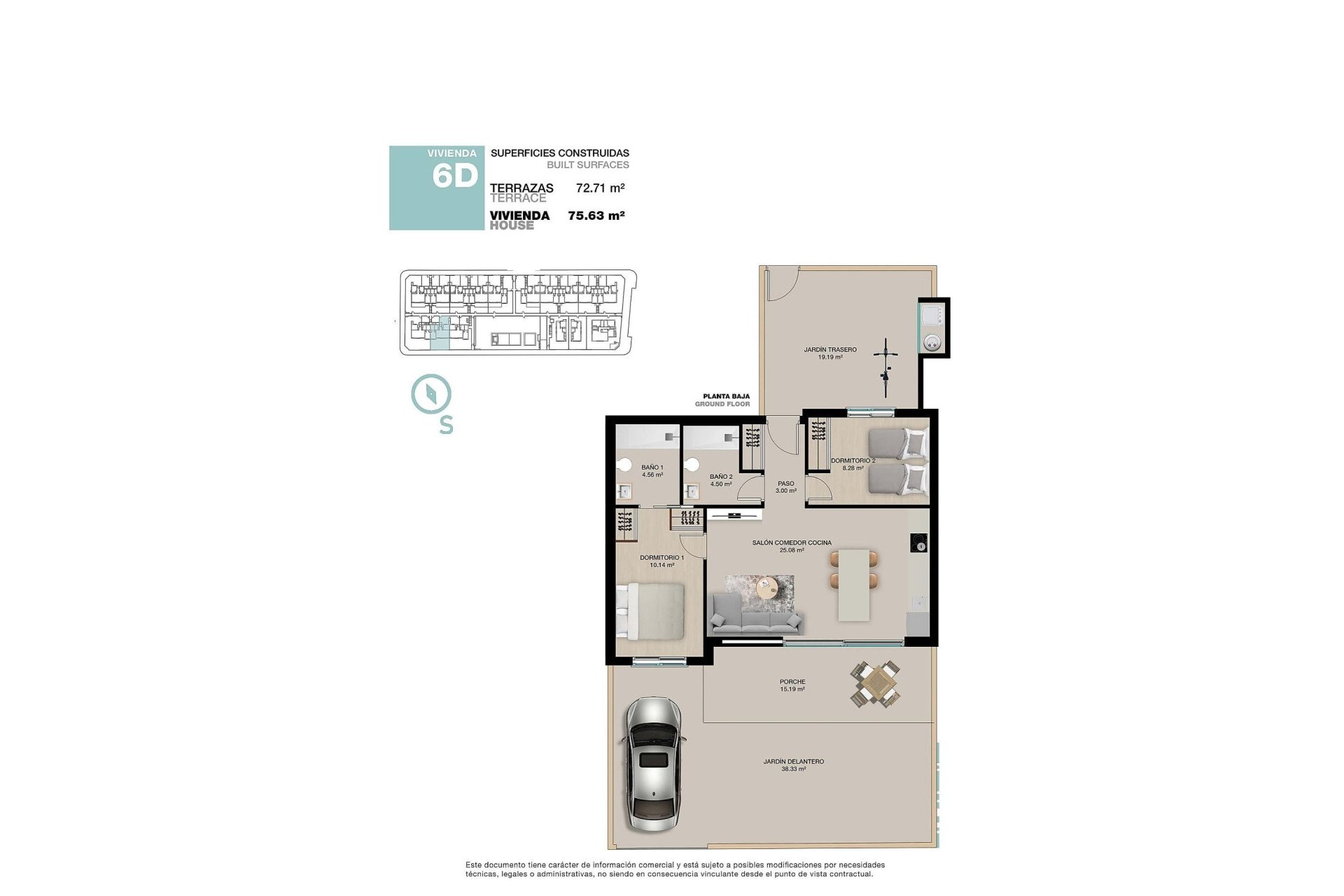 New Build - Ground Floor Bungalow - Pilar de La Horadada