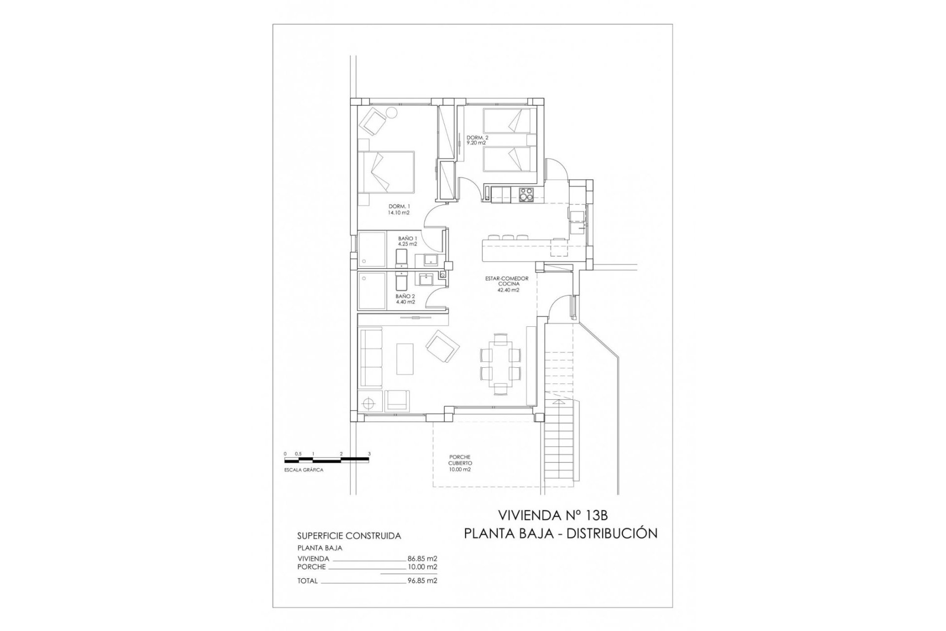 New Build - Ground Floor Bungalow - San Miguel de Salinas
