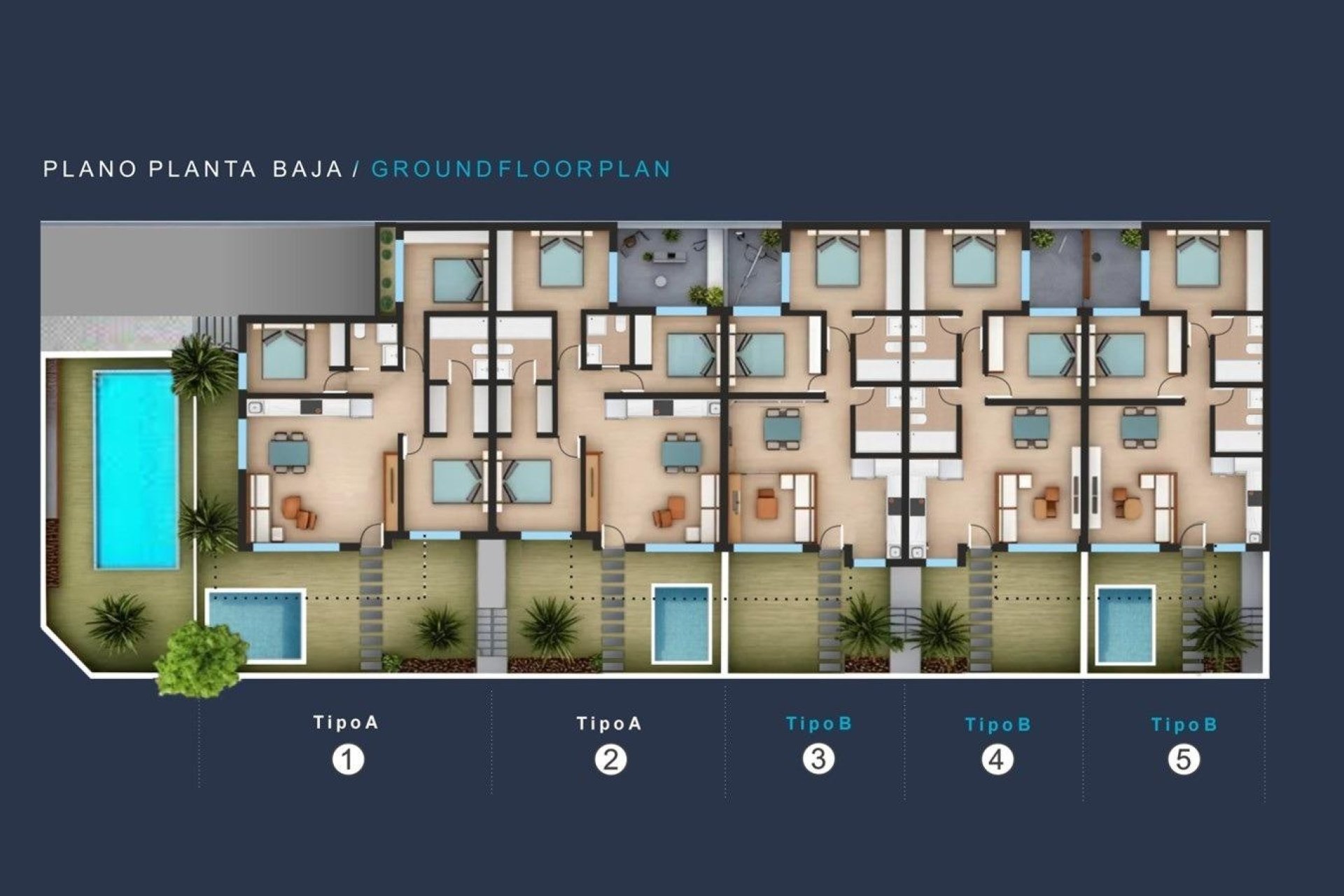 New Build - Ground Floor Bungalow - San Pedro del Pinatar