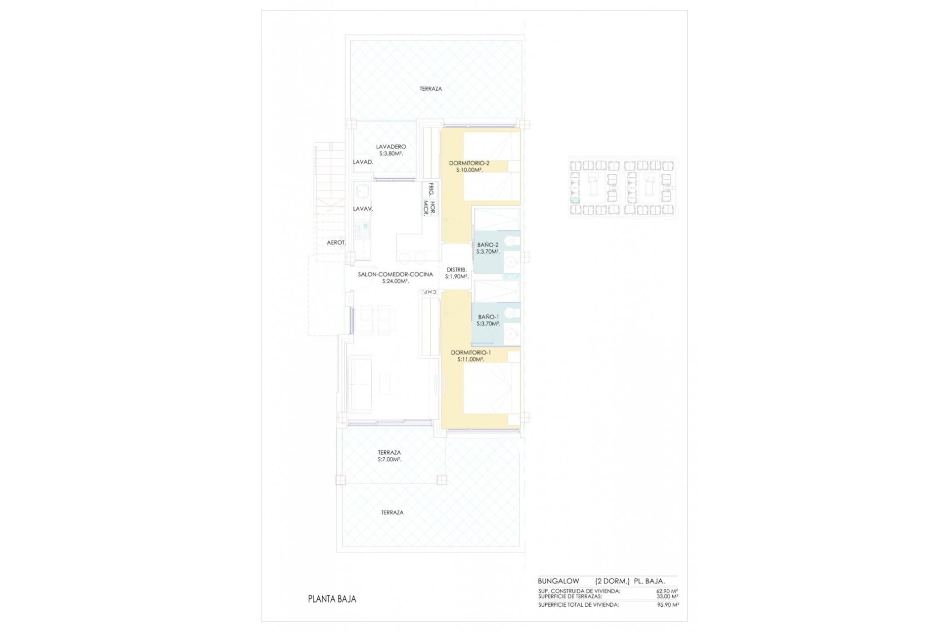 New Build - Ground Floor Bungalow - Torrevieja