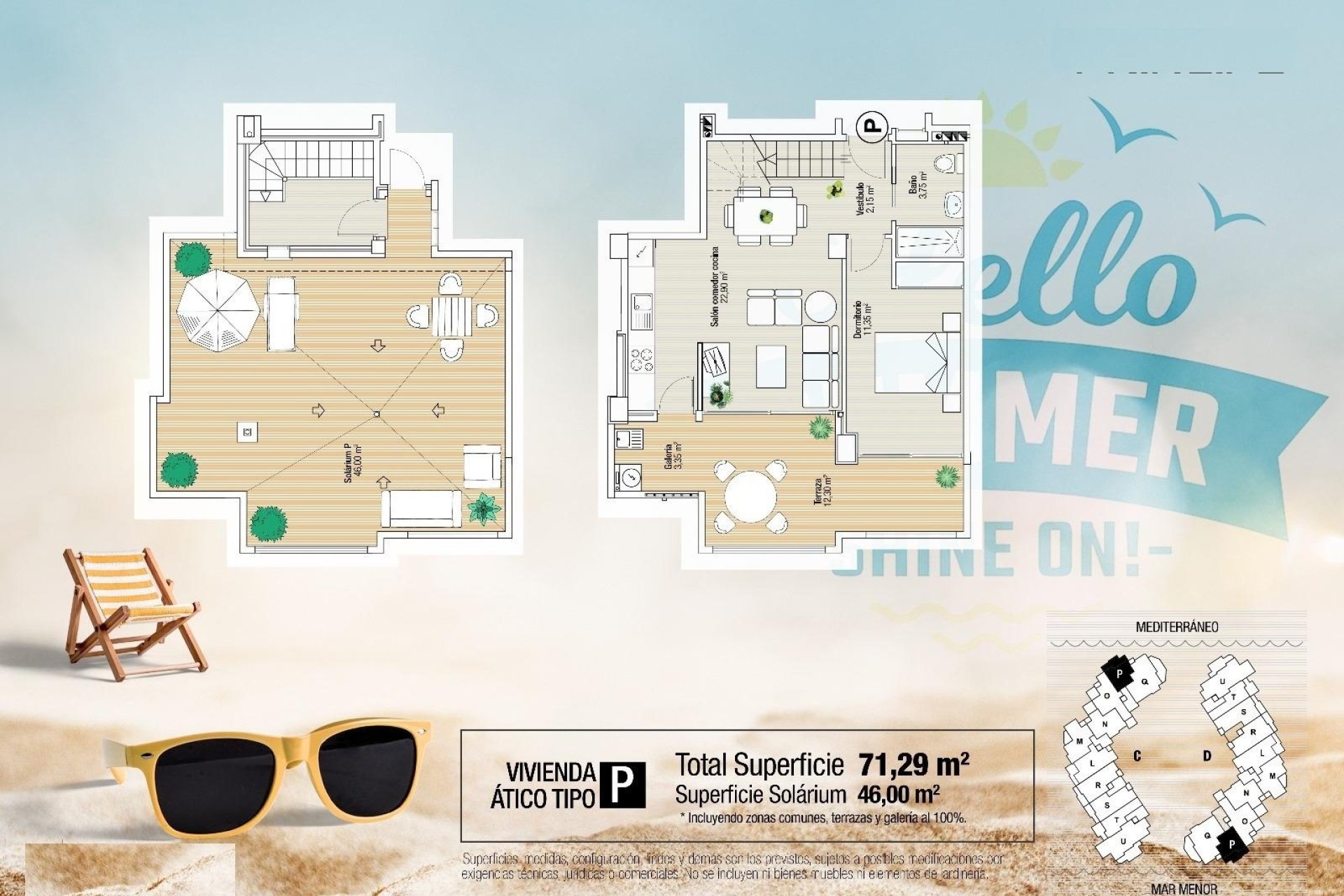 New Build - penthouse - La Manga del Mar Menor