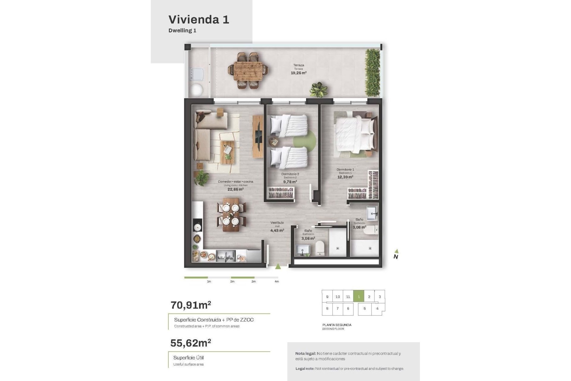 New Build - penthouse - Mojacar