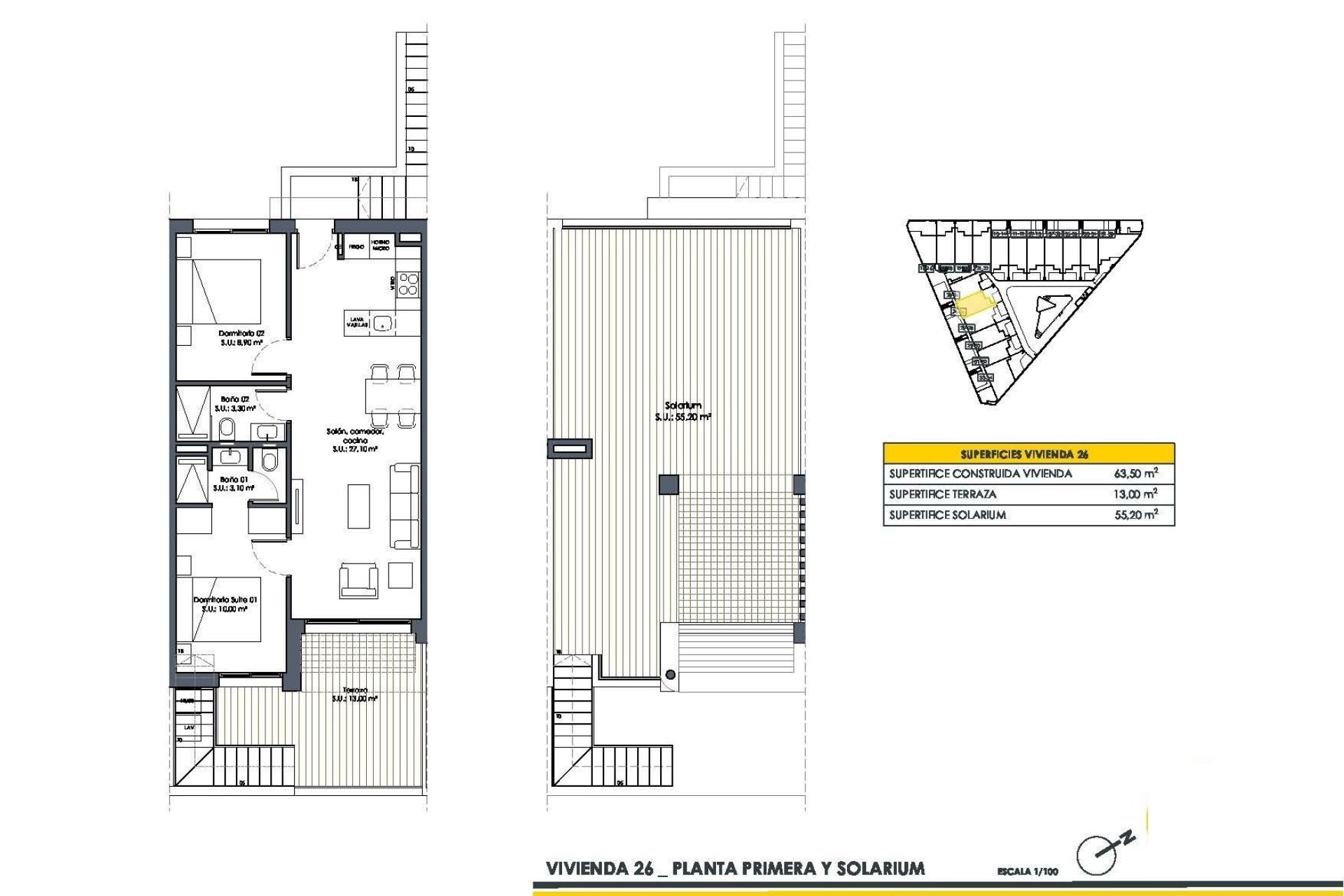 New Build - penthouse - San Fulgencio