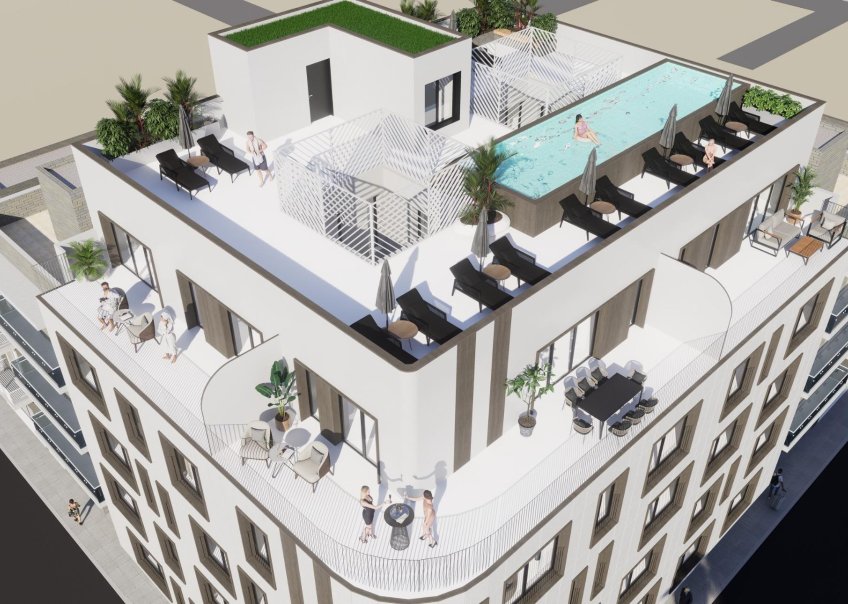 New Build - penthouse - Torrevieja