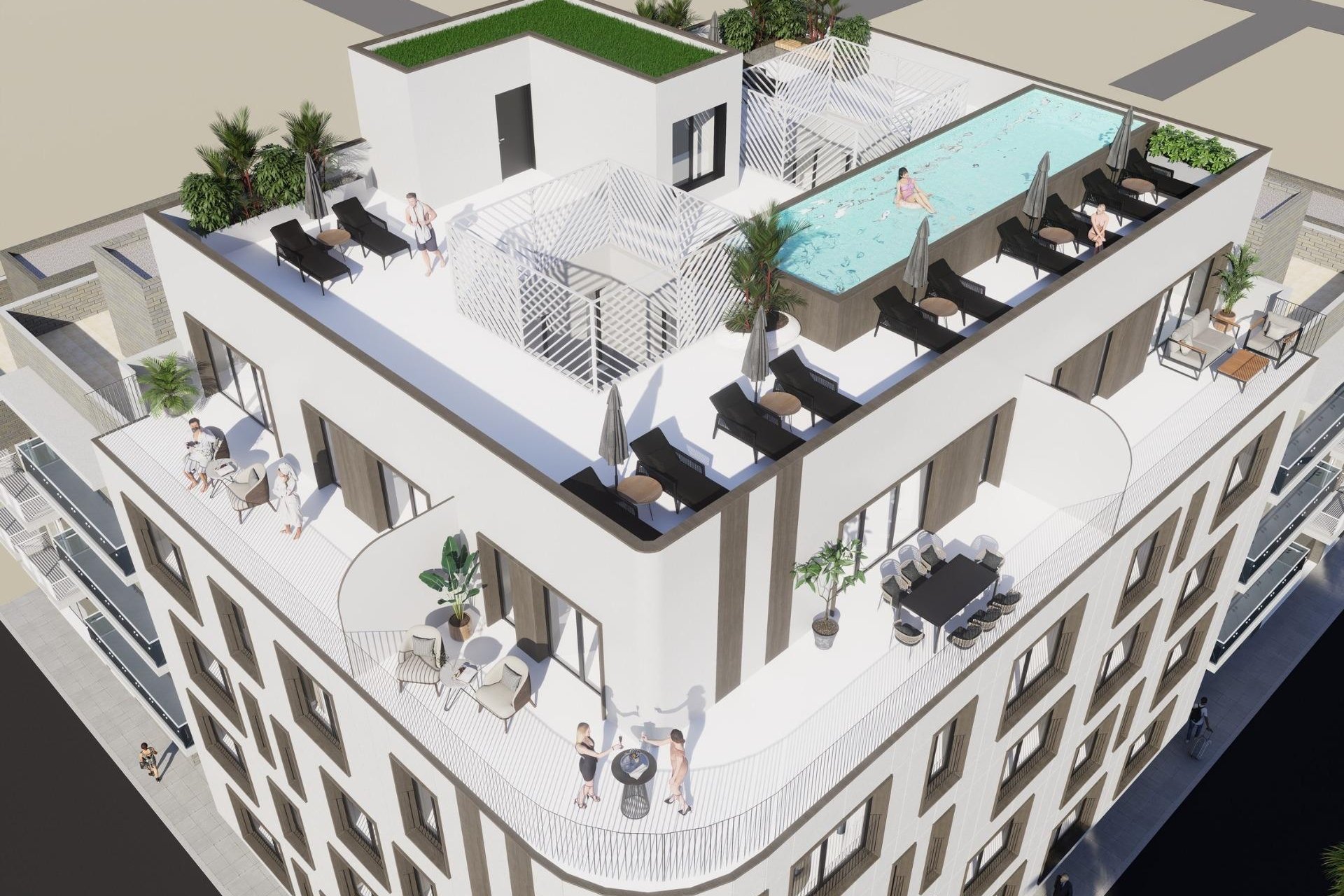 New Build - penthouse - Torrevieja