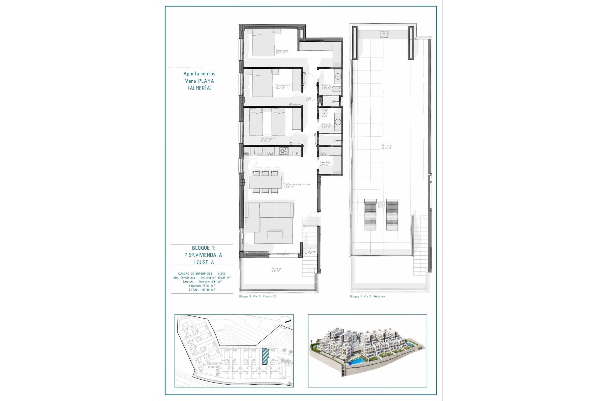 New Build - penthouse - Vera