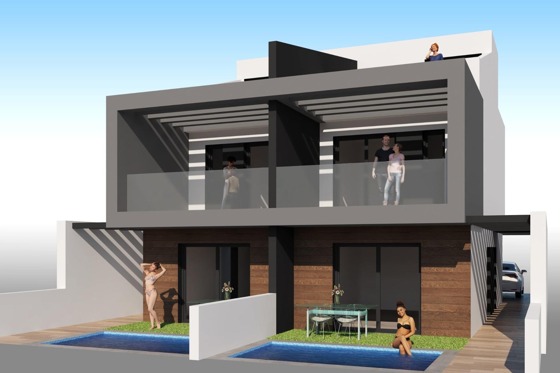 New Build - Semidetached - San Javier