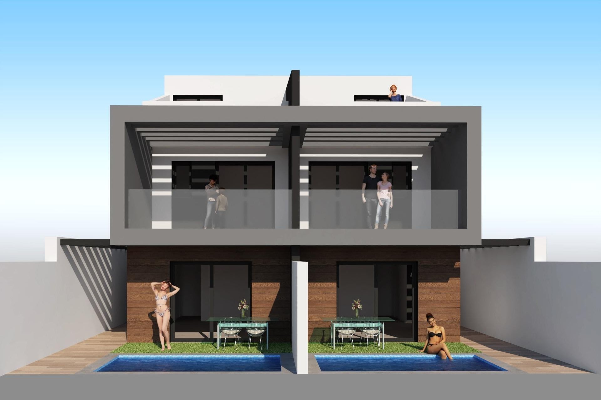 New Build - Semidetached - San Javier