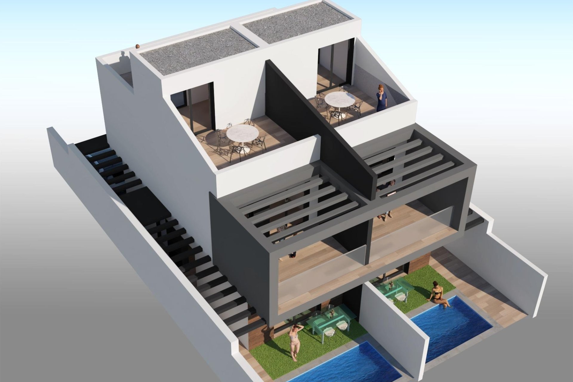 New Build - Semidetached - San Javier