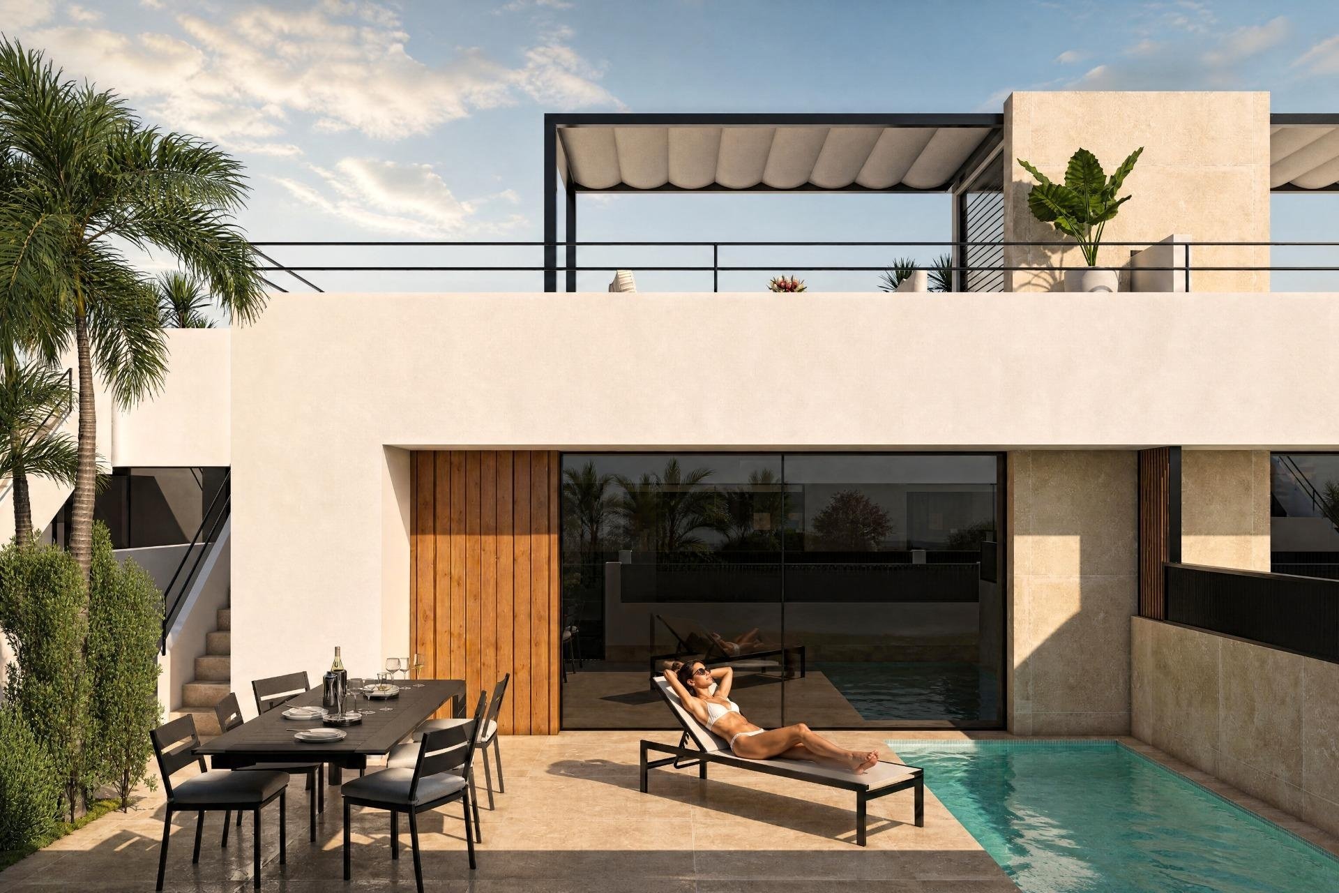 New Build - TOWNHOUSE - Alhama De Murcia