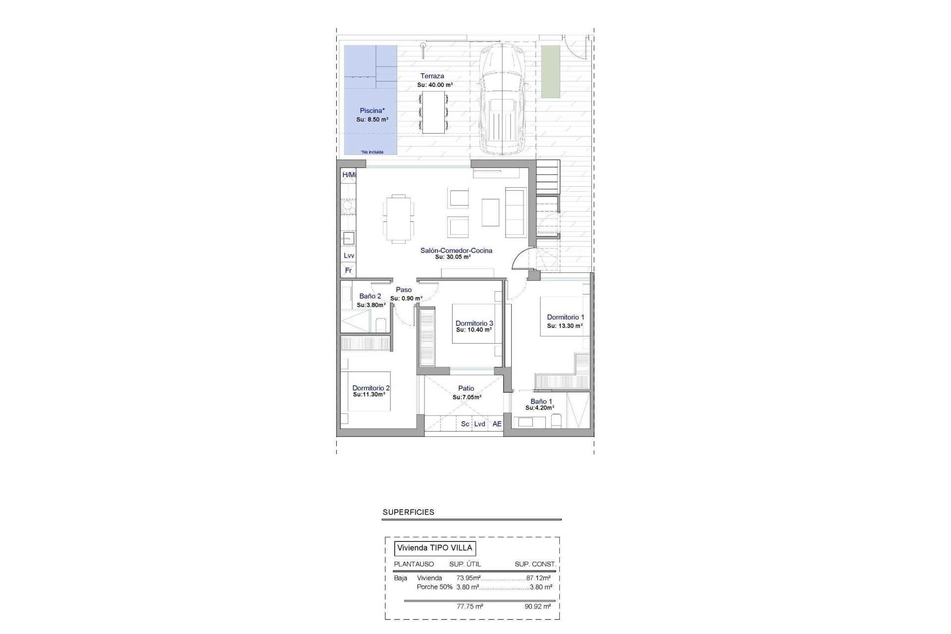 New Build - TOWNHOUSE - Alhama De Murcia