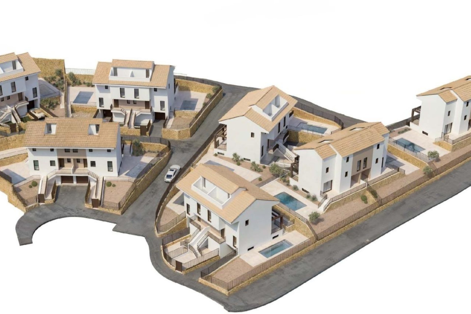 New Build - TOWNHOUSE - la Nucia