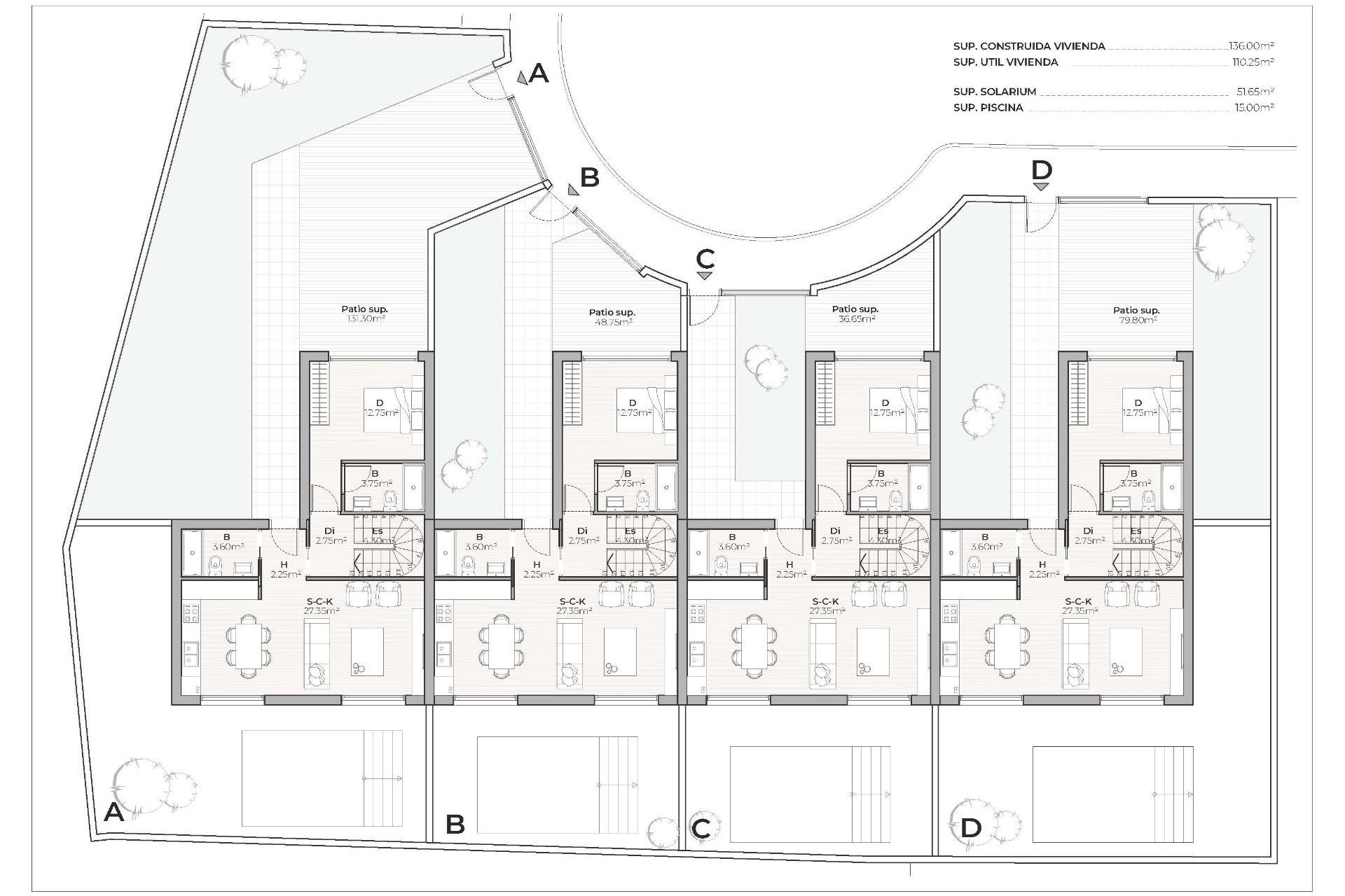 New Build - TOWNHOUSE - Mazarron
