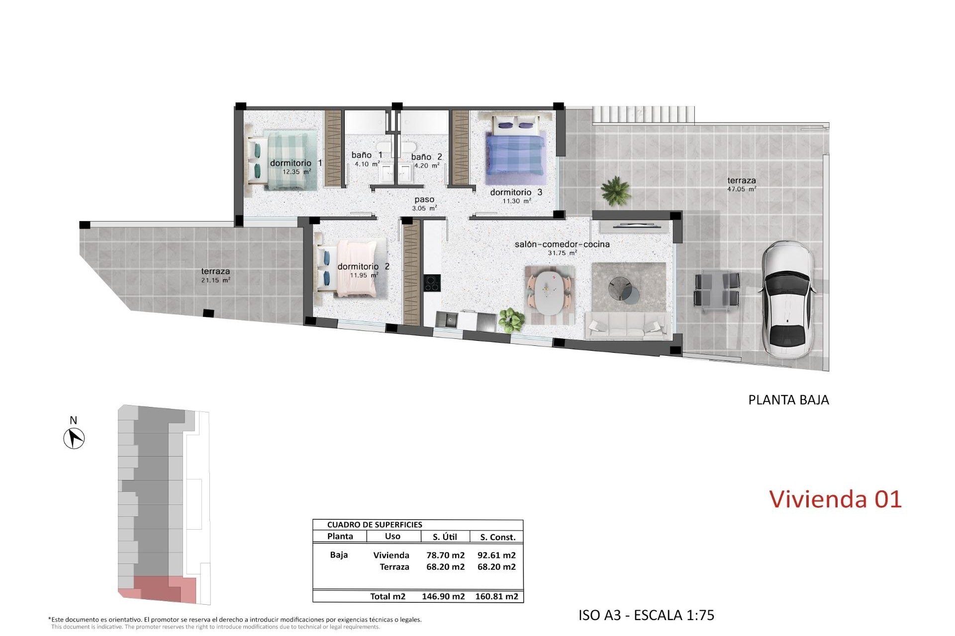 New Build - TOWNHOUSE - Pilar de La Horadada