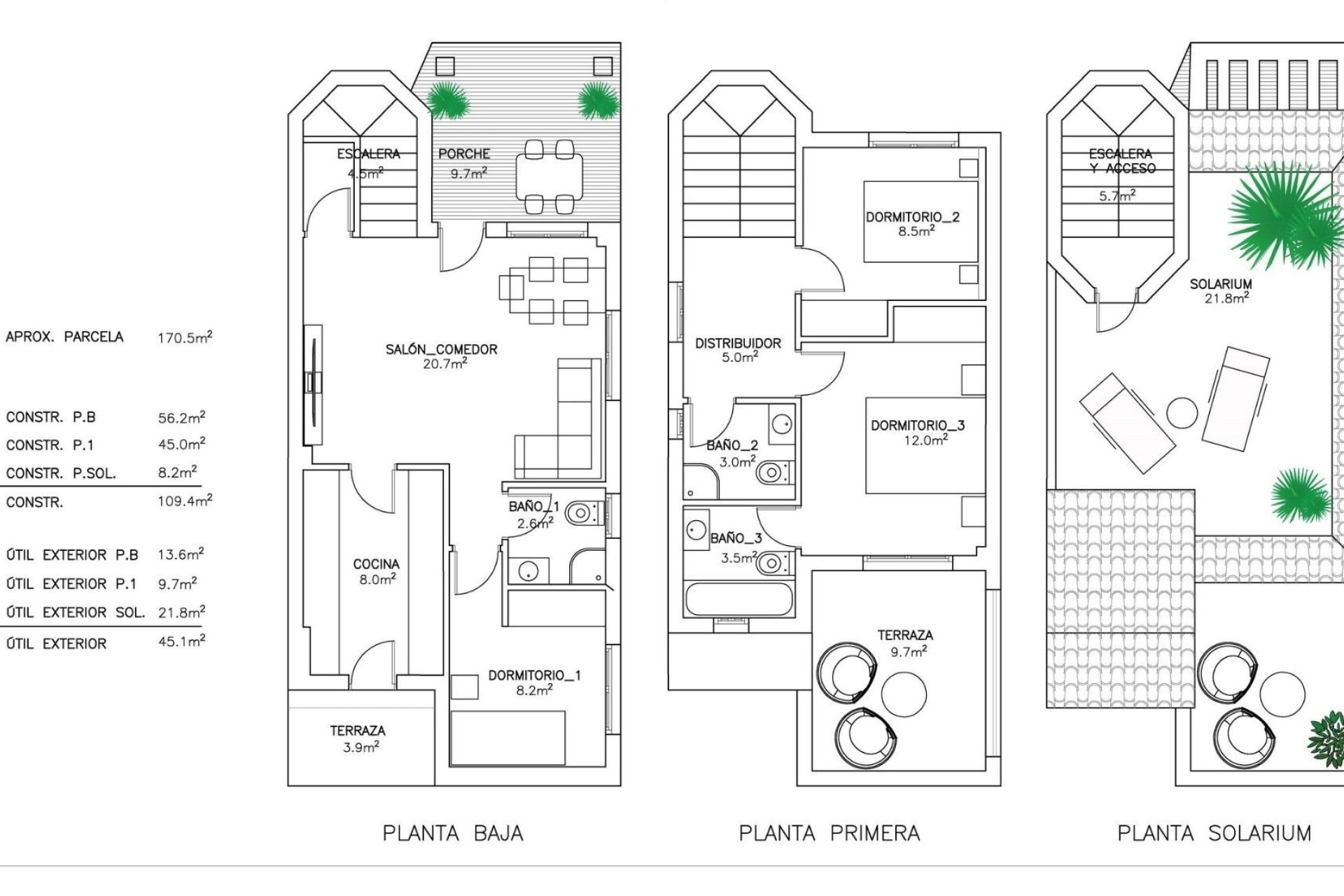 New Build - TOWNHOUSE - San Fulgencio