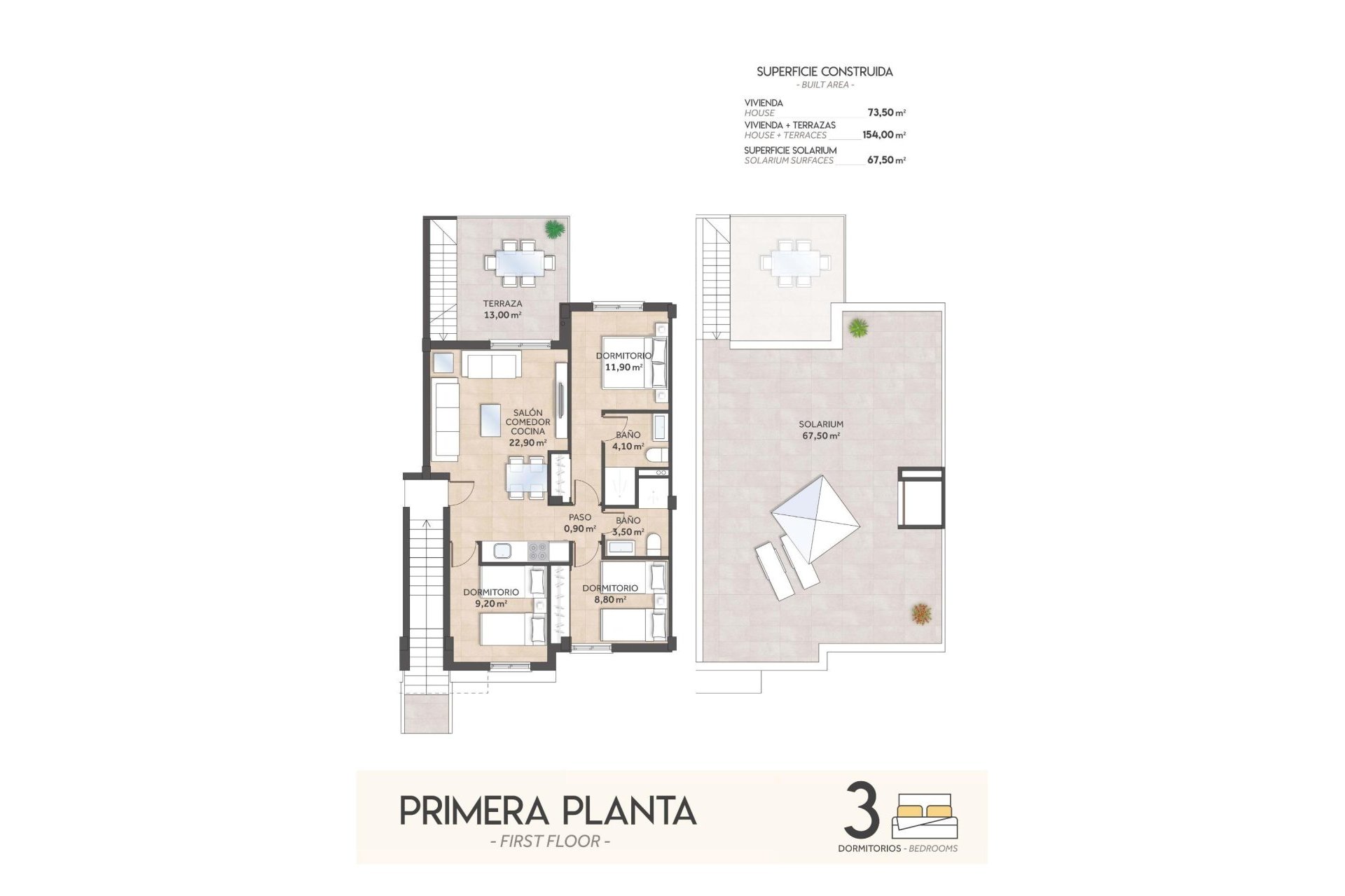 New Build - TOWNHOUSE - San Miguel de Salinas