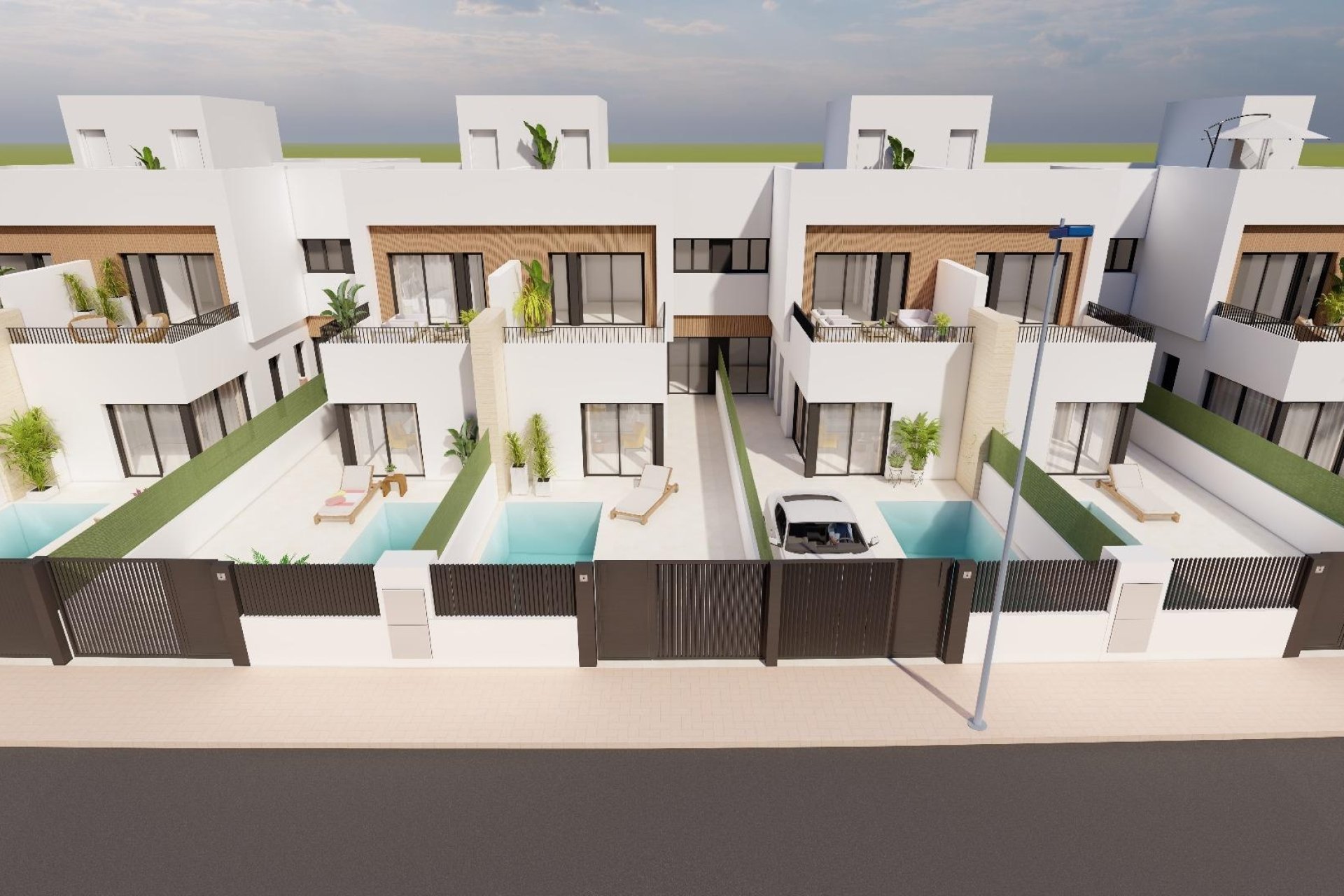 New Build - TOWNHOUSE - Santiago de la Ribera
