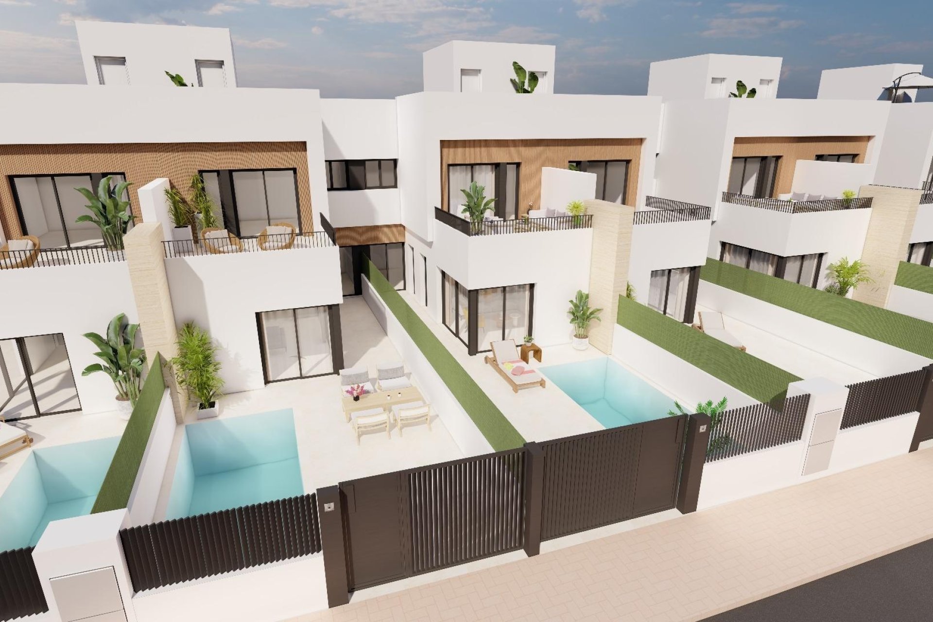 New Build - TOWNHOUSE - Santiago de la Ribera