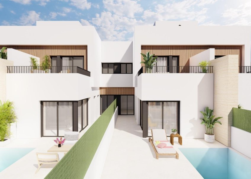 New Build - TOWNHOUSE - Santiago de la Ribera