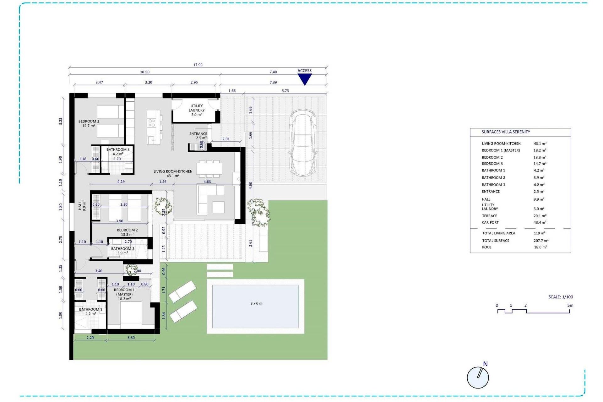 New Build - Villa - Baños y Mendigo