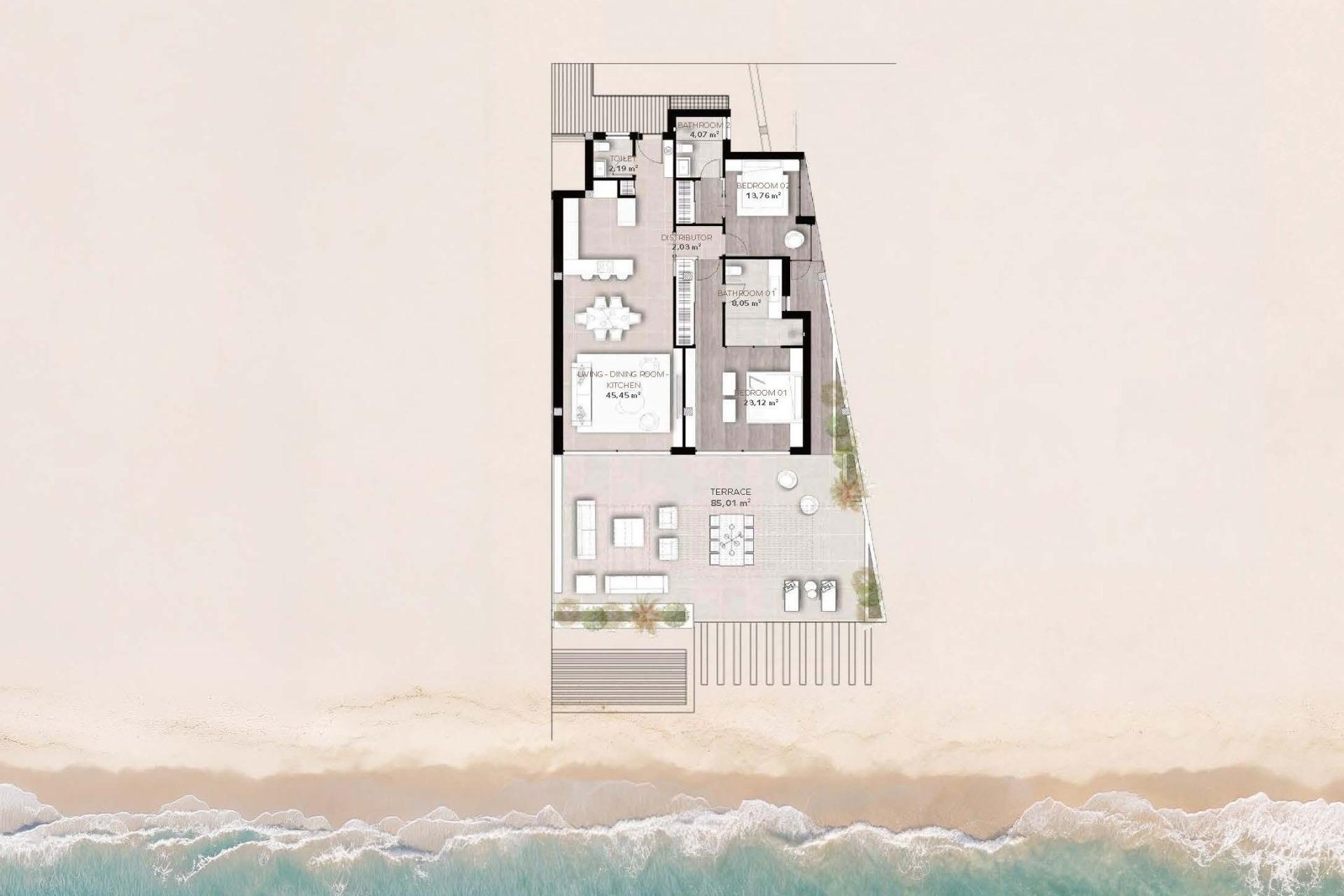 Nueva construcción - APARTAMENTO - Estepona