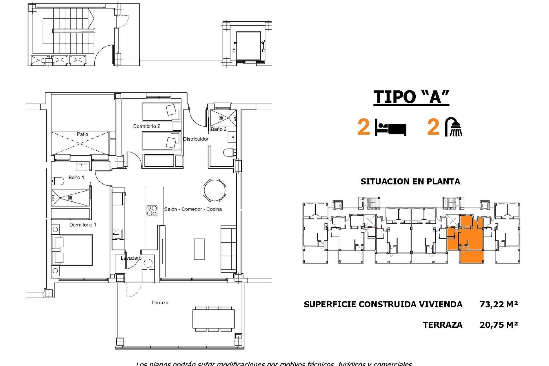 Nueva construcción - Apartamento - San Miguel de Salinas
