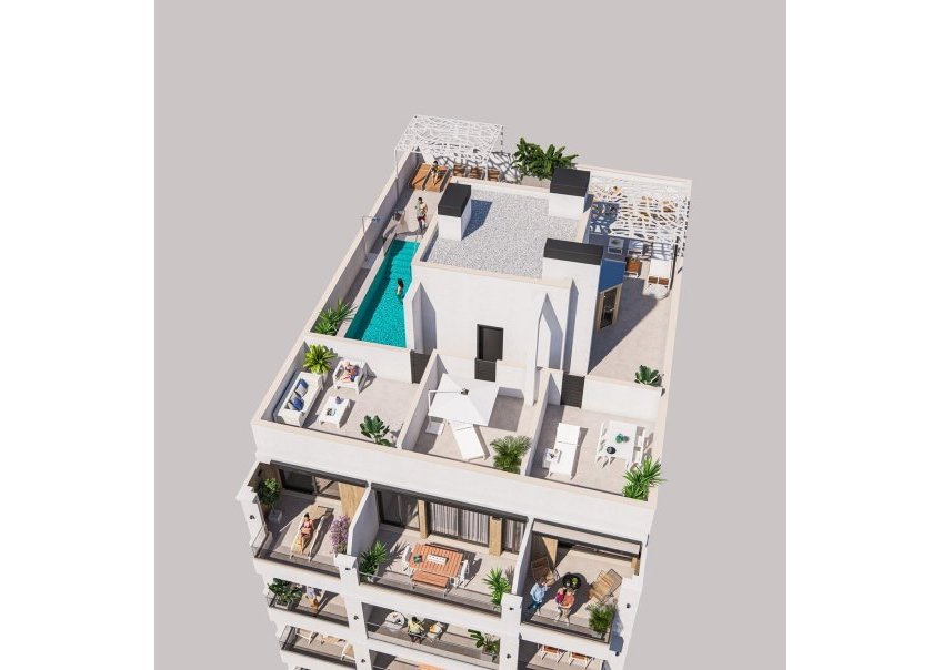 Nueva construcción - Atico - Torrevieja
