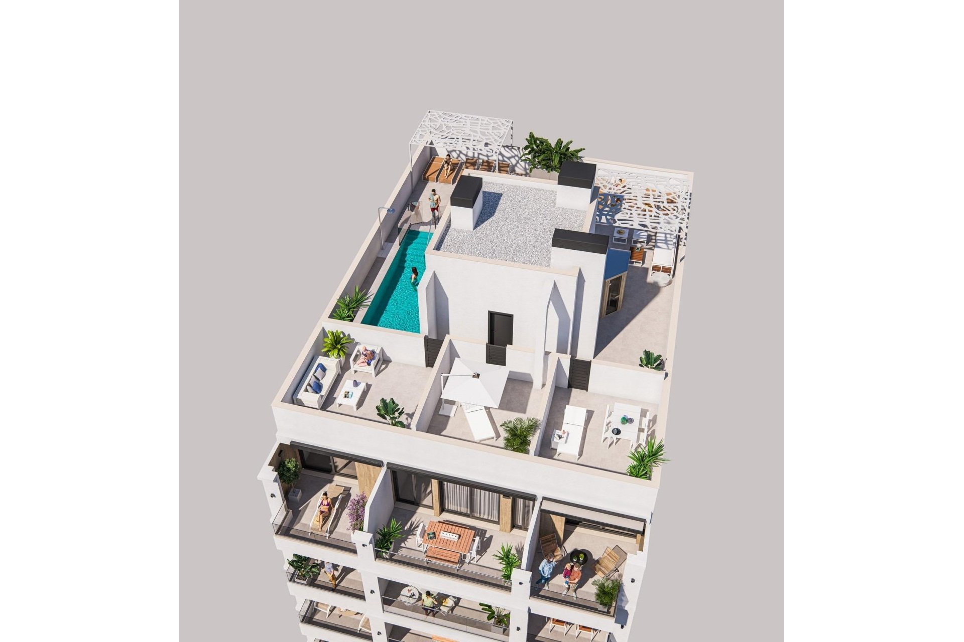 Nueva construcción - Atico - Torrevieja