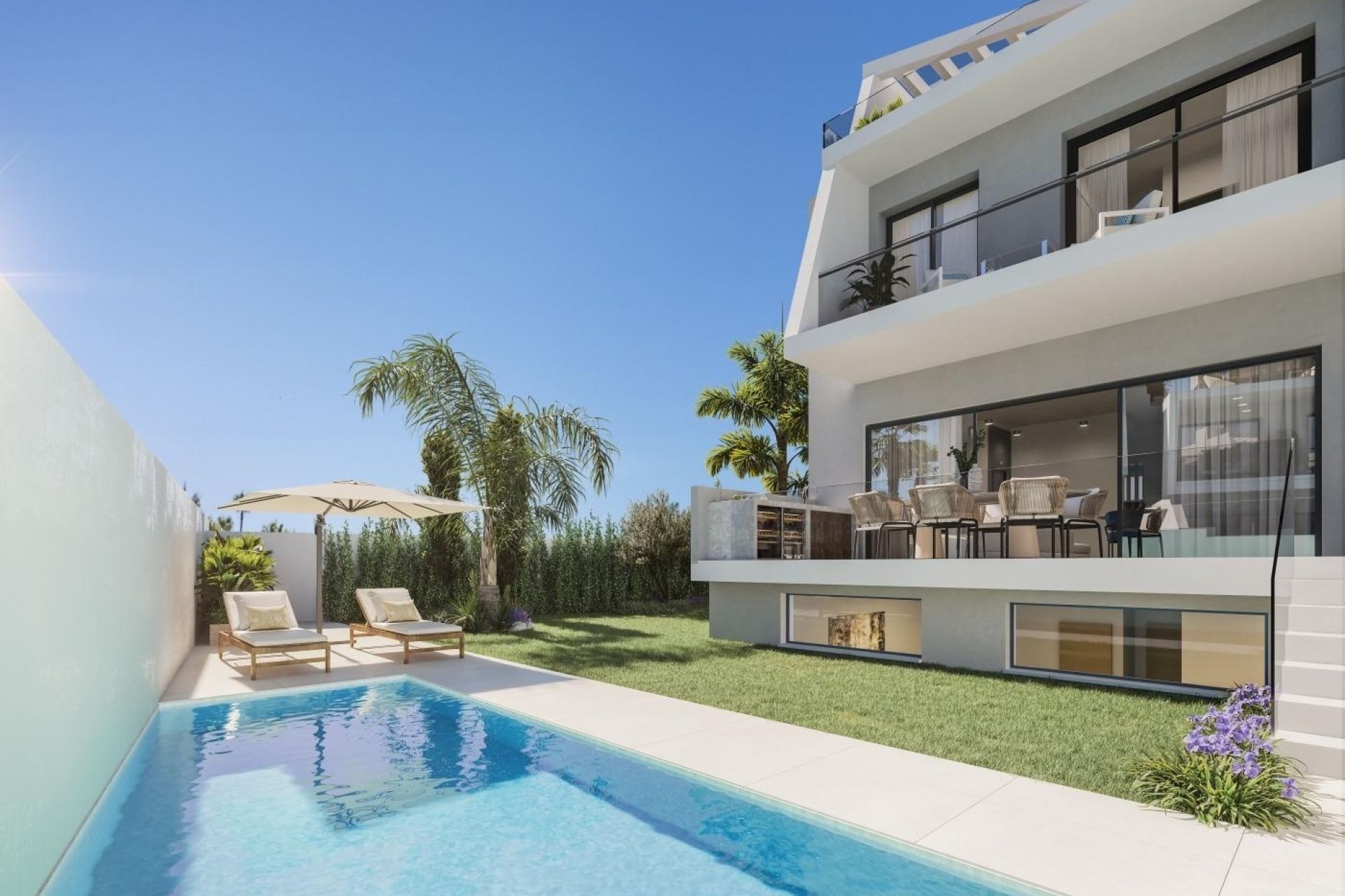 Nueva construcción - Bungalow - Estepona