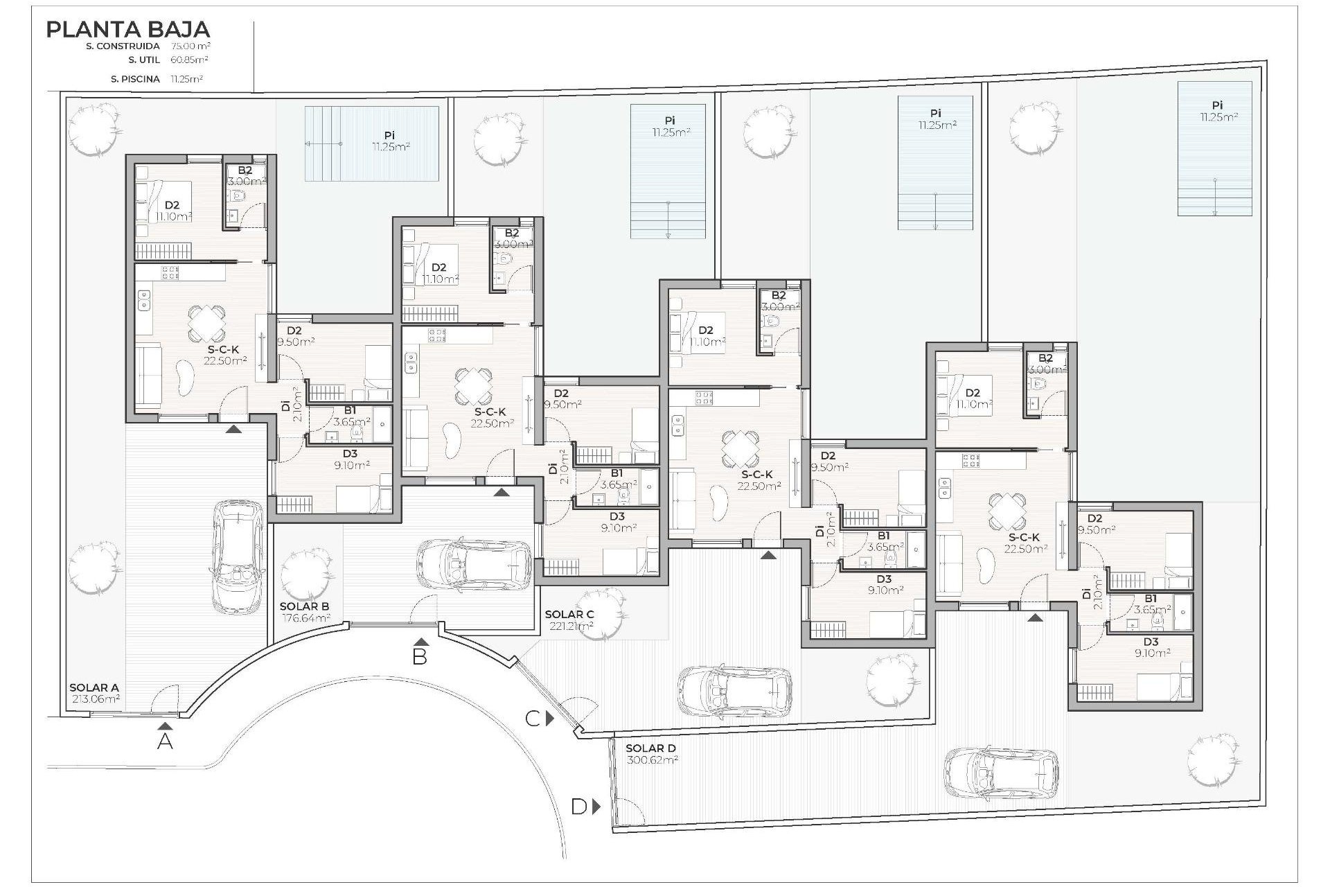 Nueva construcción - Bungalow - Mazarron