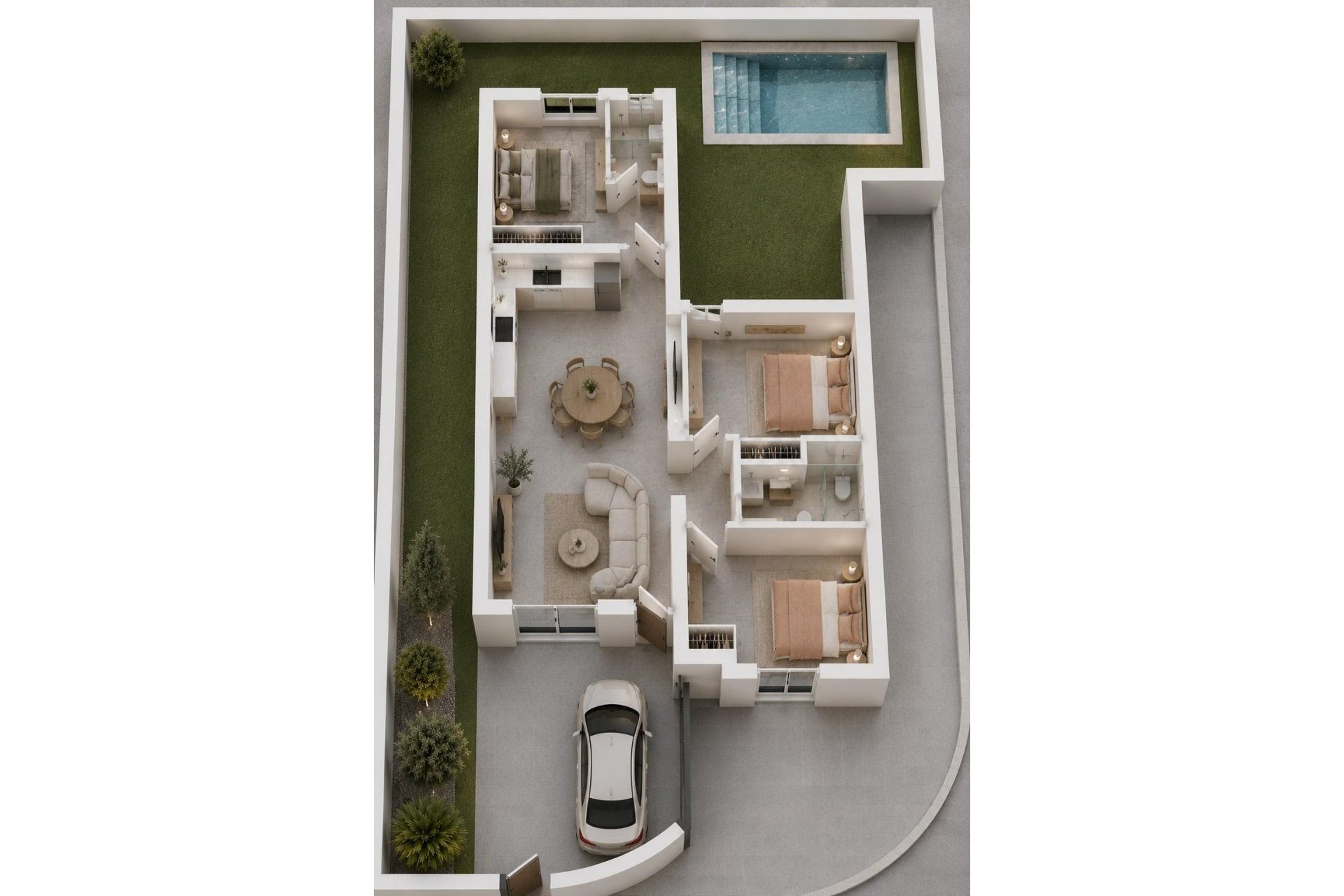 Nueva construcción - Bungalow - Mazarron