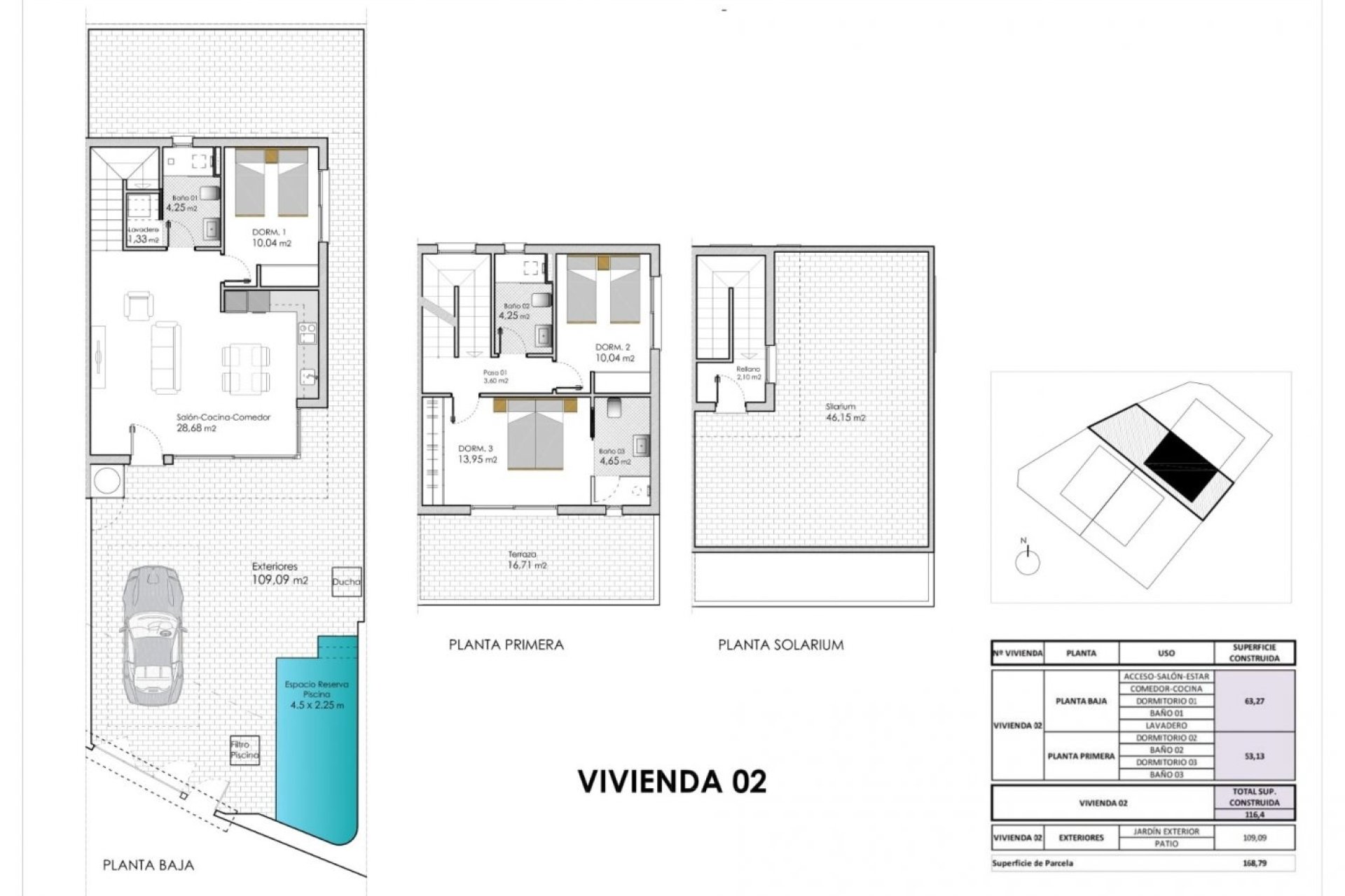 Nueva construcción - Bungalow - Pilar de La Horadada