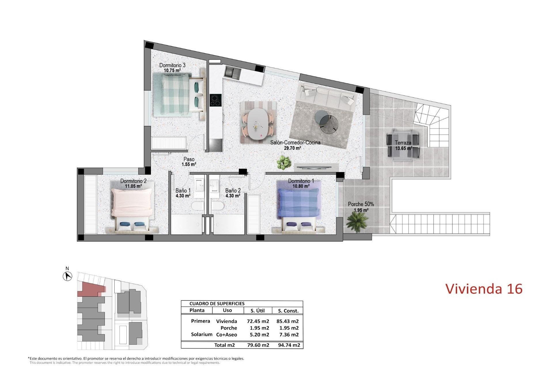 Nueva construcción - Bungalow - Pilar de La Horadada