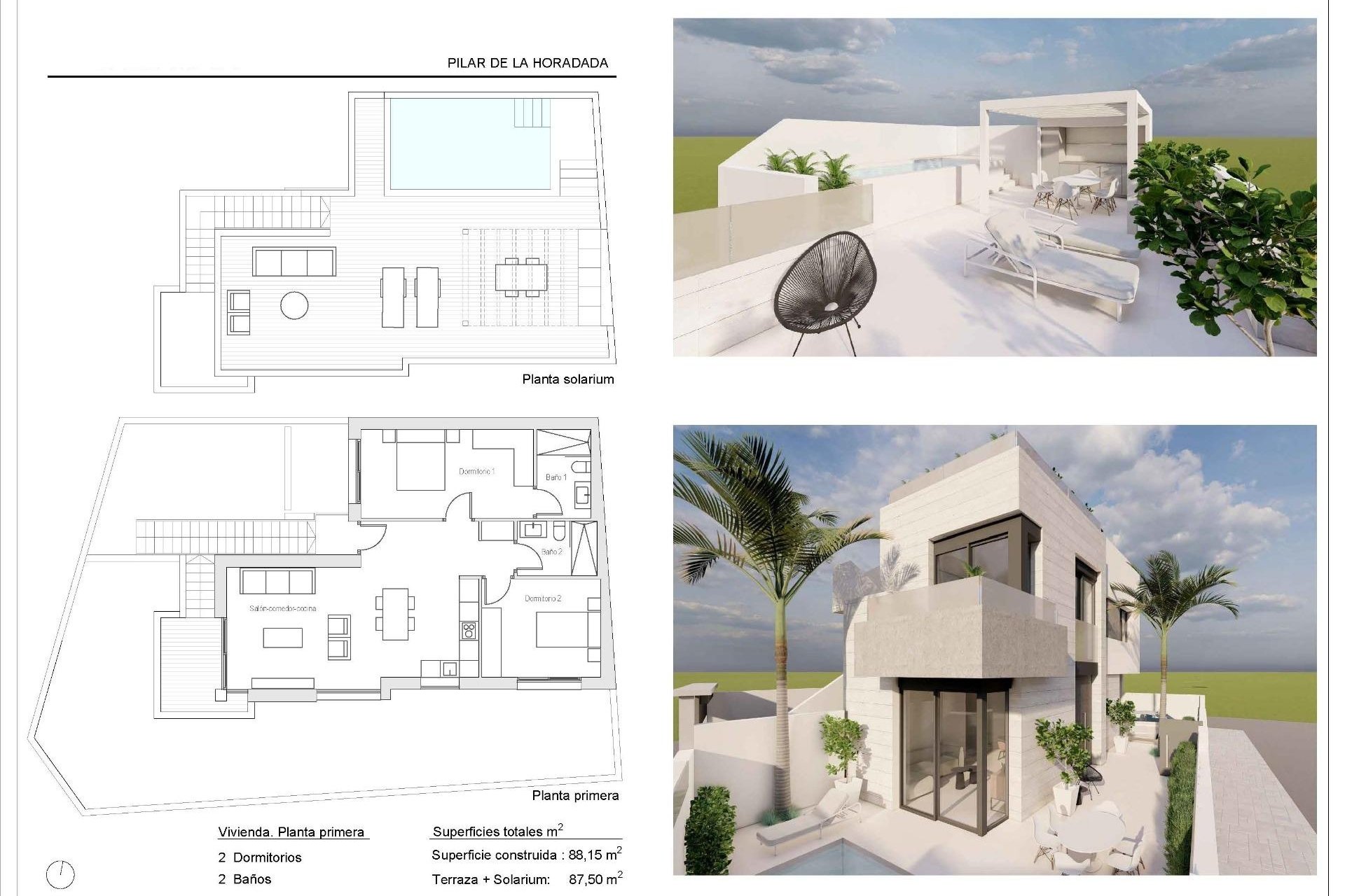 Nueva construcción - Bungalow - Pilar de La Horadada