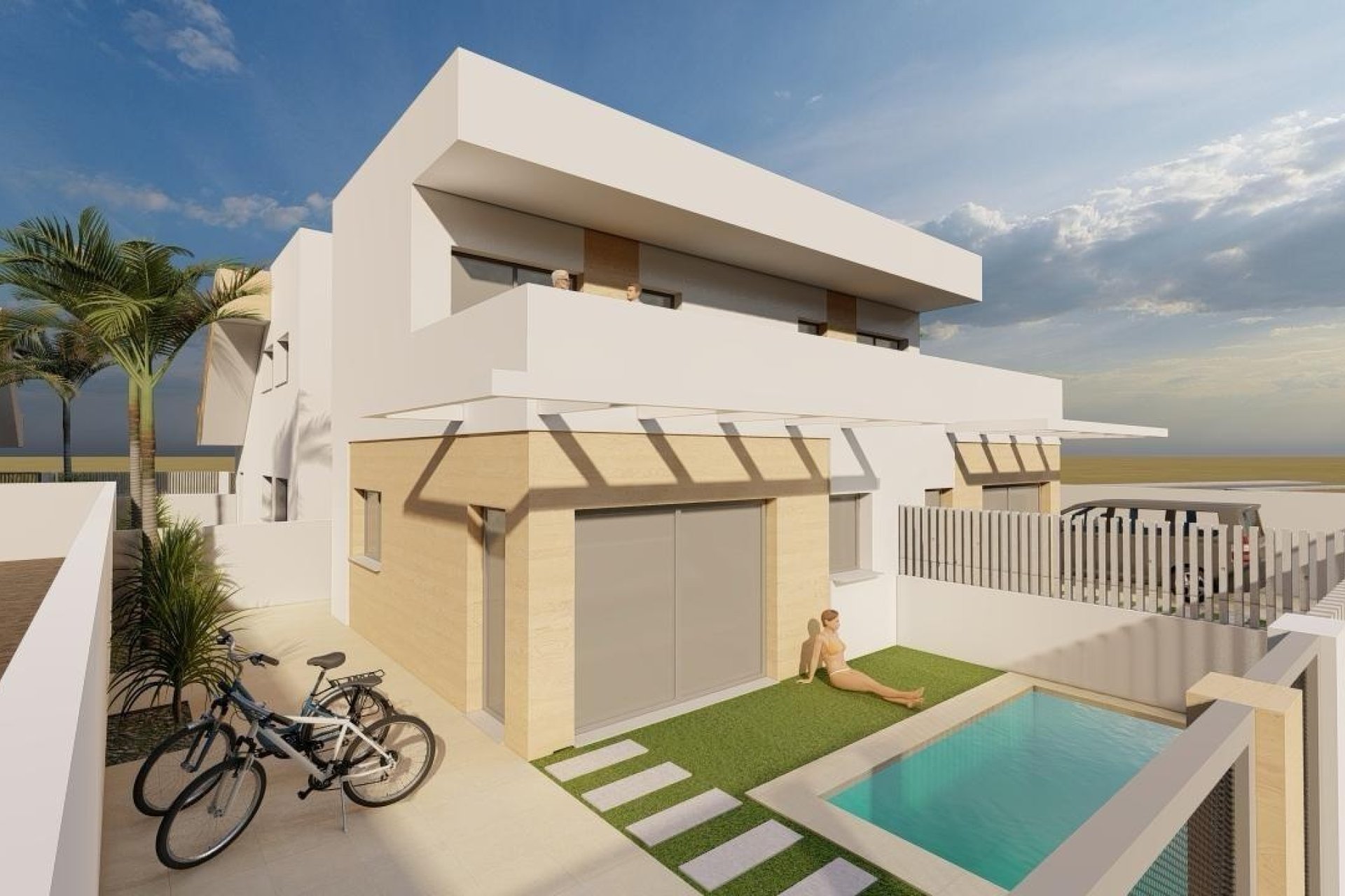 Nueva construcción - Bungalow - Puerto de Mazarron