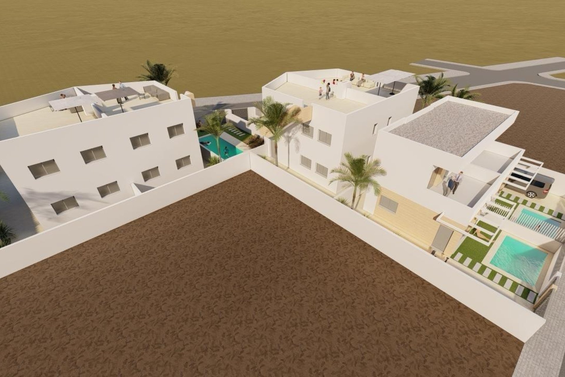 Nueva construcción - Bungalow - Puerto de Mazarron