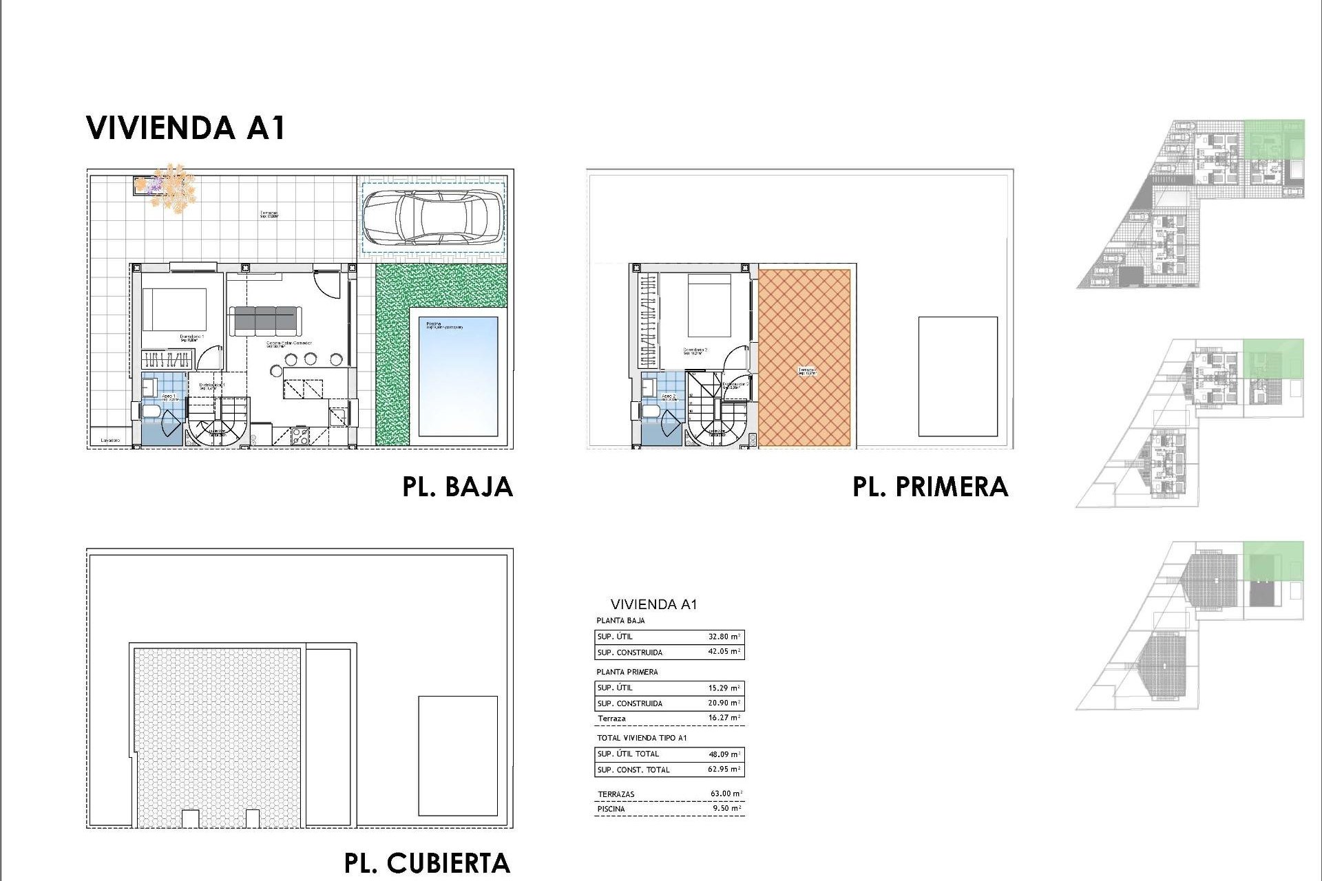 Nueva construcción - Bungalow - Puerto de Mazarron