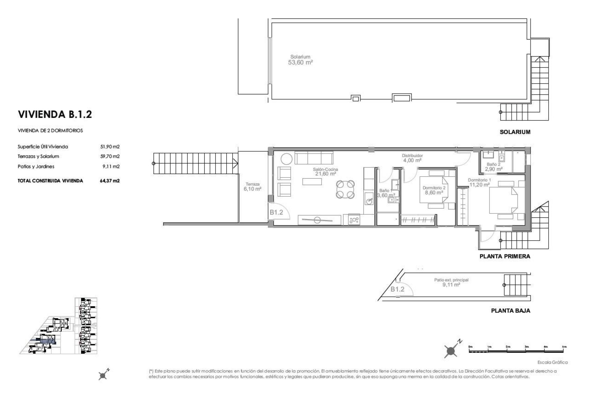 Nueva construcción - Bungalow - Puerto de Mazarron