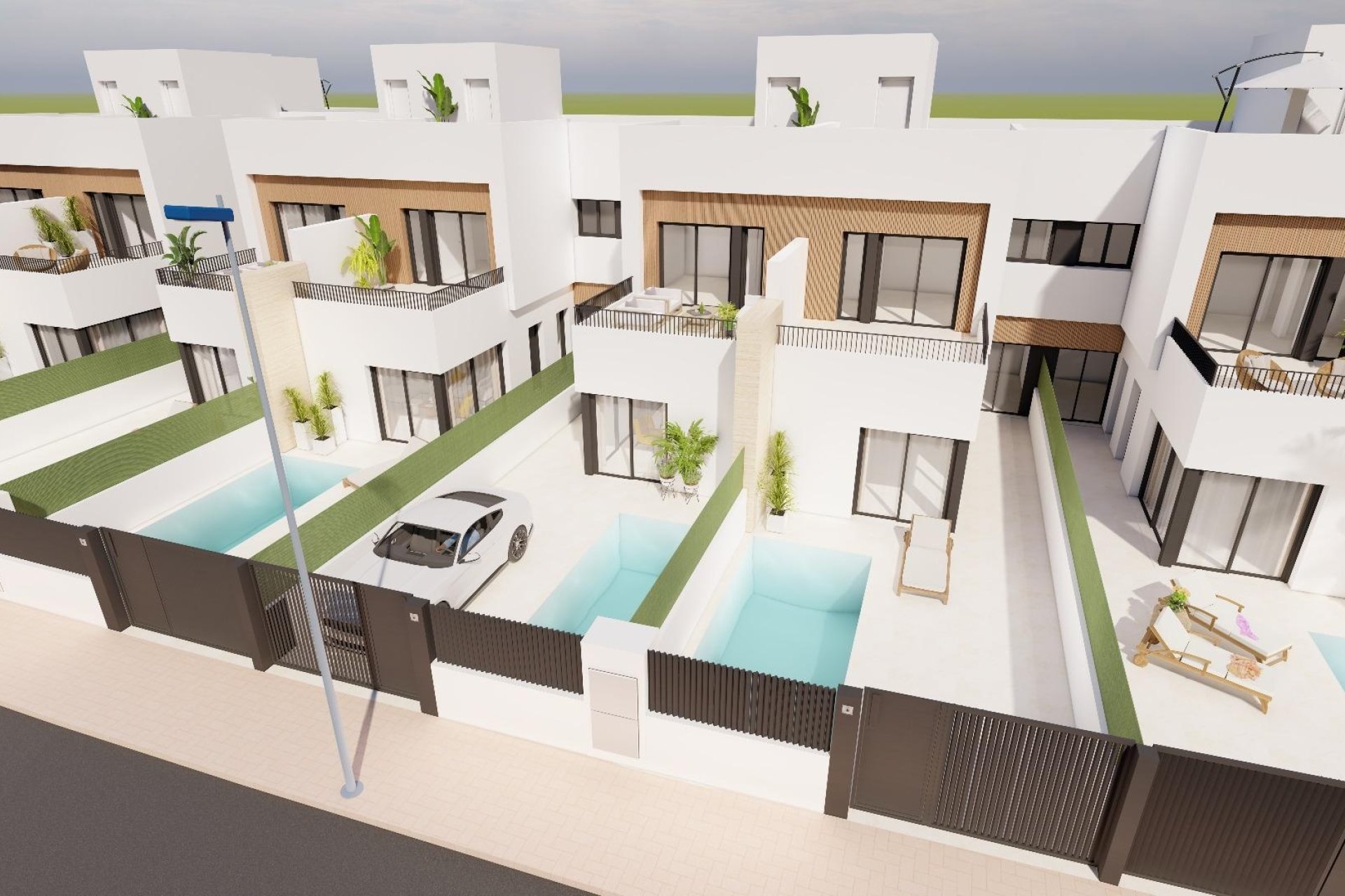 Nueva construcción - Bungalow - Santiago de la Ribera