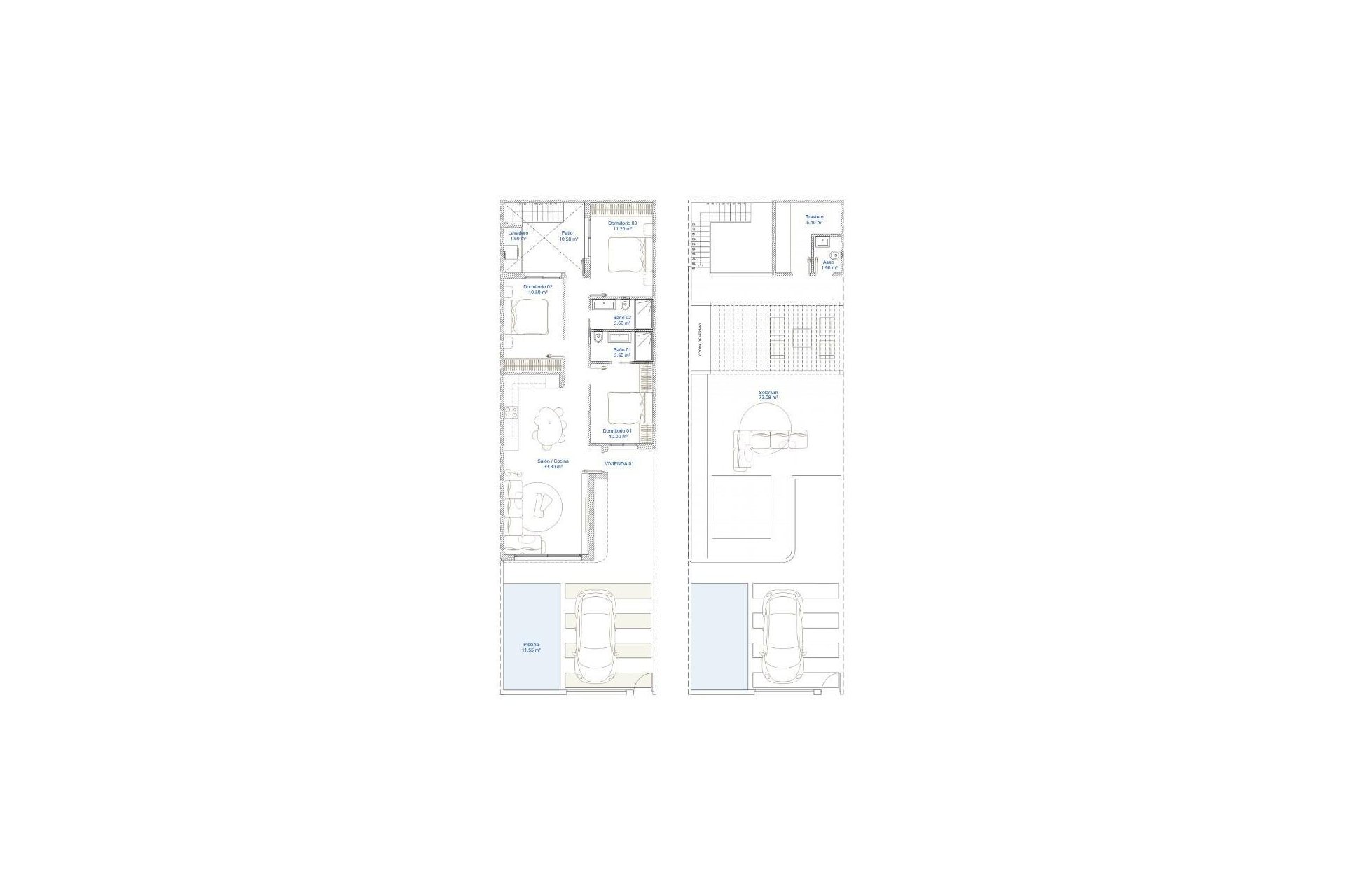 Nueva construcción - Casa  - San Pedro del Pinatar