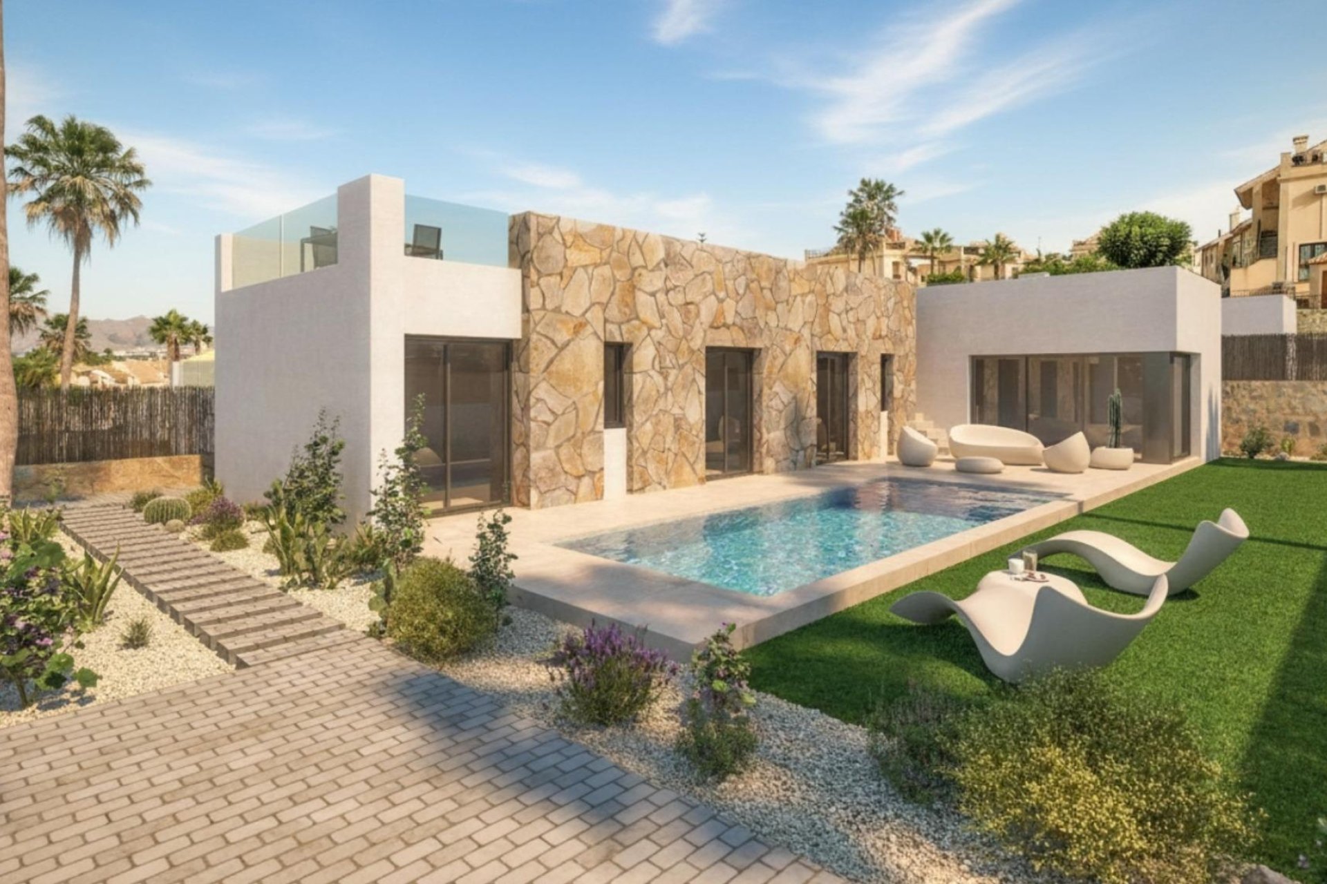 Nueva construcción - Chalet - Algorfa