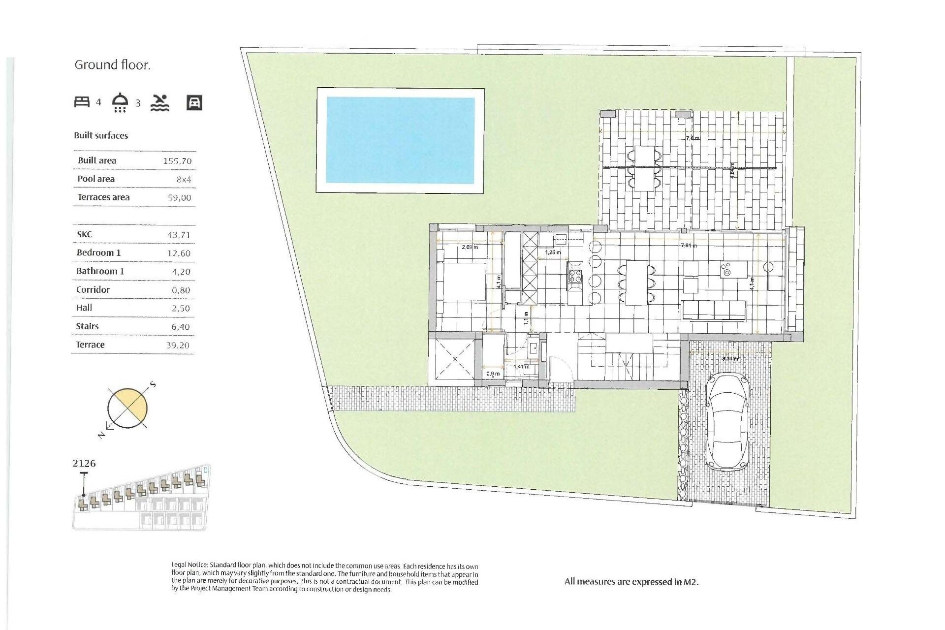 Nueva construcción - Chalet - Algorfa