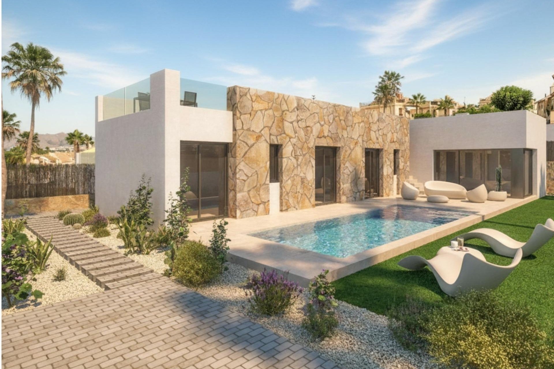 Nueva construcción - Chalet - Algorfa