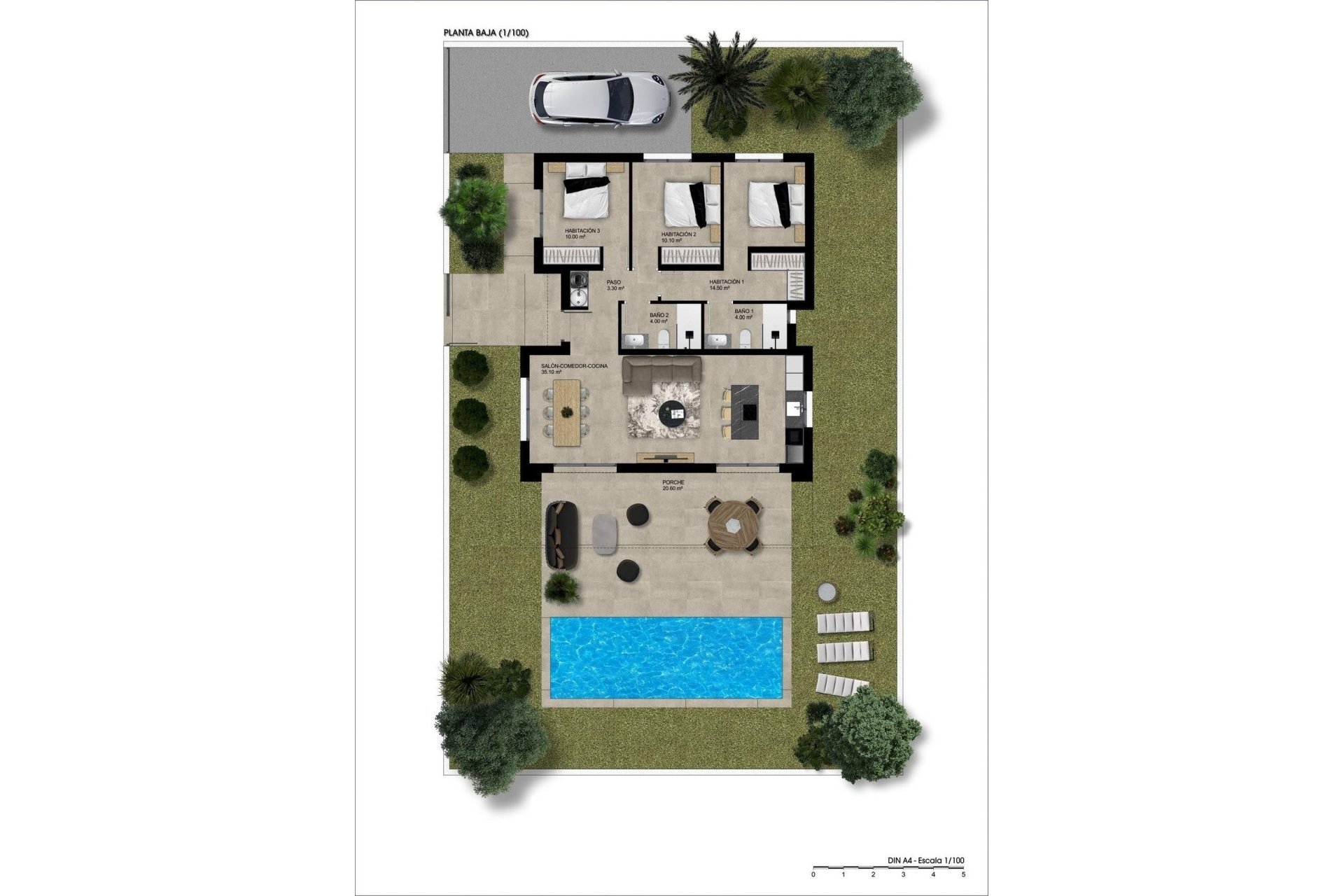 Nueva construcción - Chalet - Hondón de las Nieves