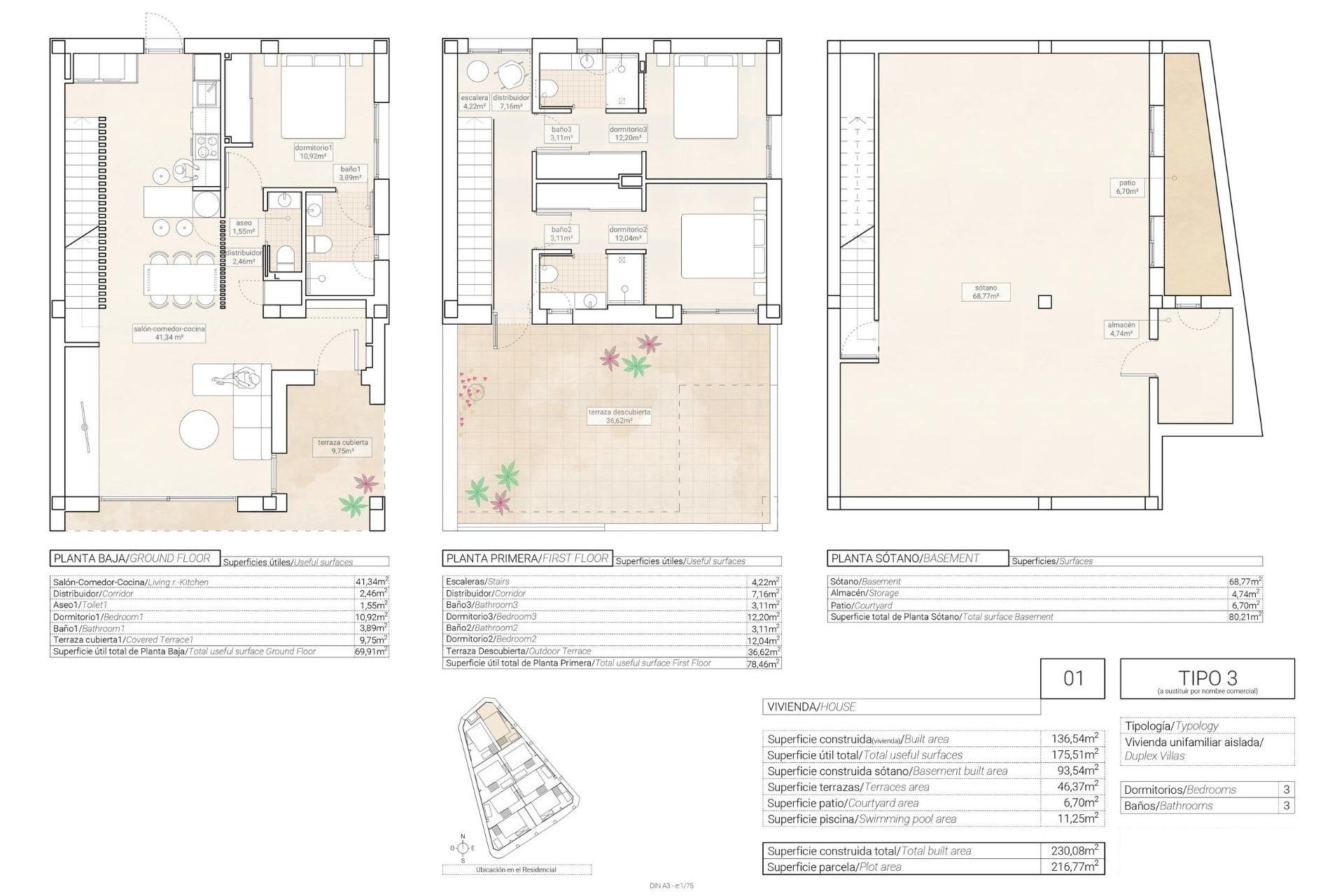Nueva construcción - Chalet - Hondón de las Nieves