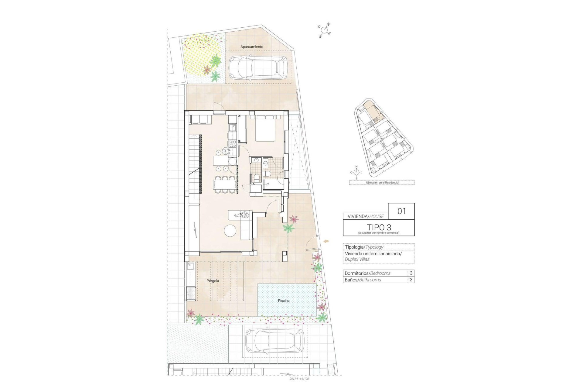 Nueva construcción - Chalet - Hondón de las Nieves