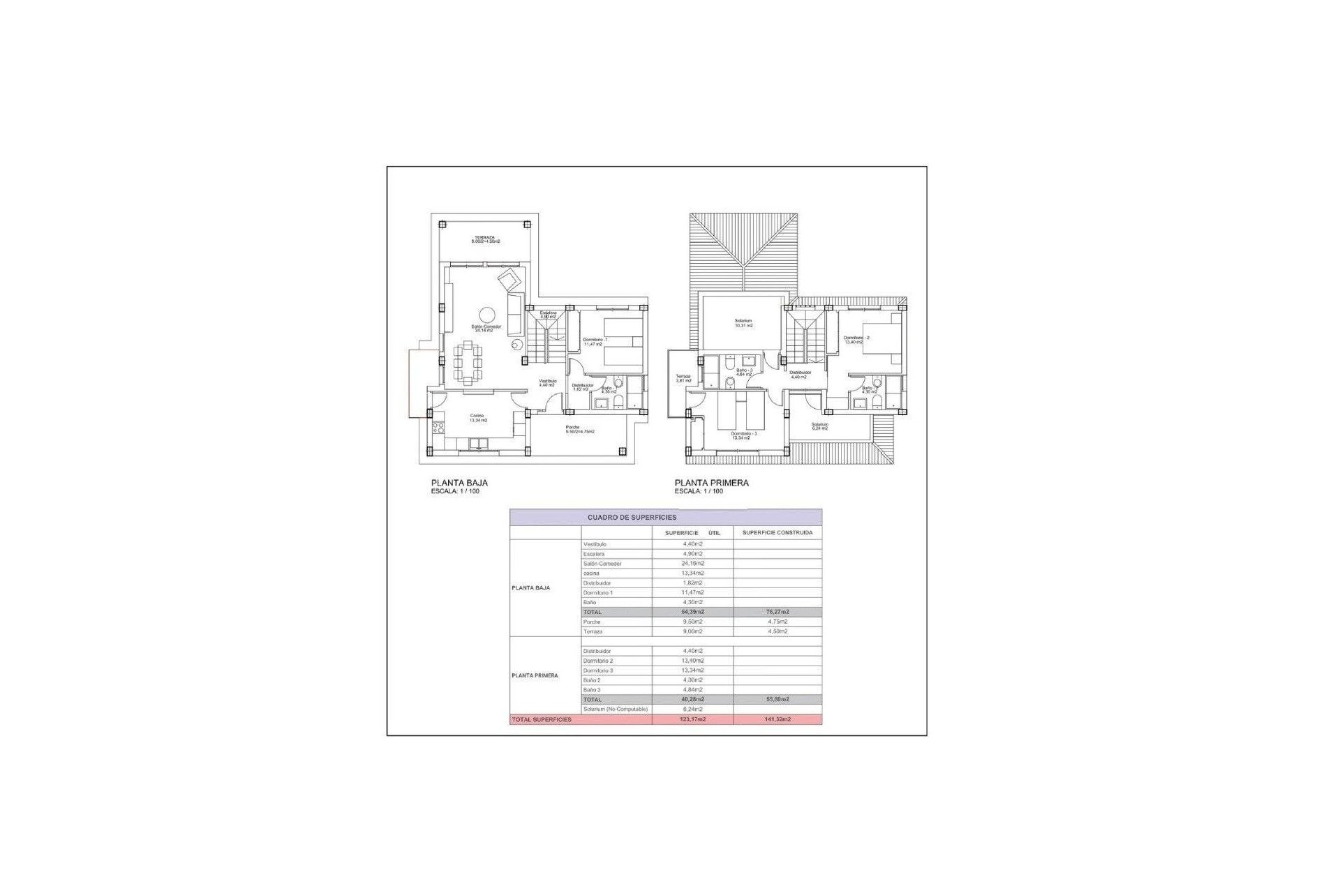 Nueva construcción - Chalet - Lorca