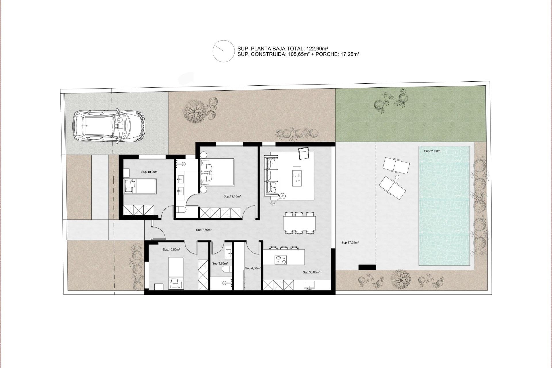 Nueva construcción - Chalet - Molina De Segura