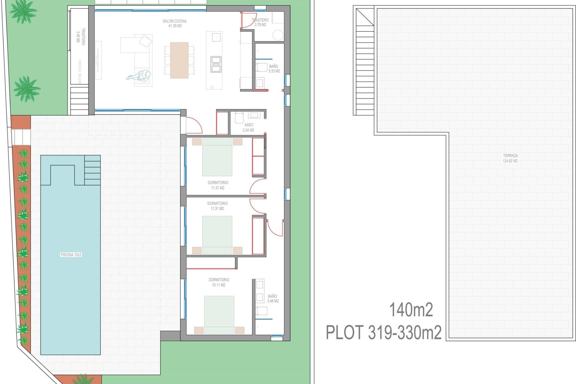 Nueva construcción - Chalet - San Javier